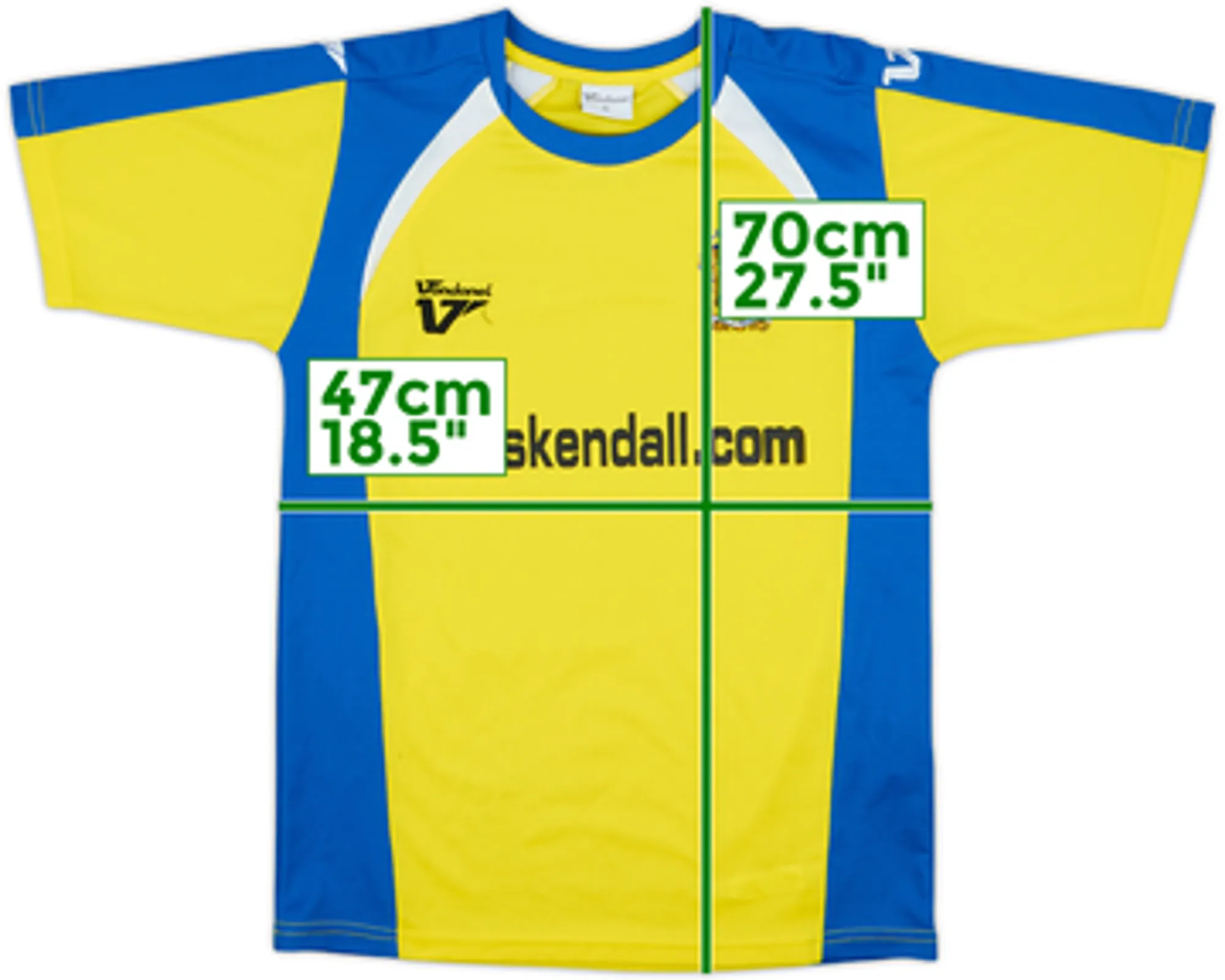 2010-11 Barrow Away Shirt - 8/10 - (S)