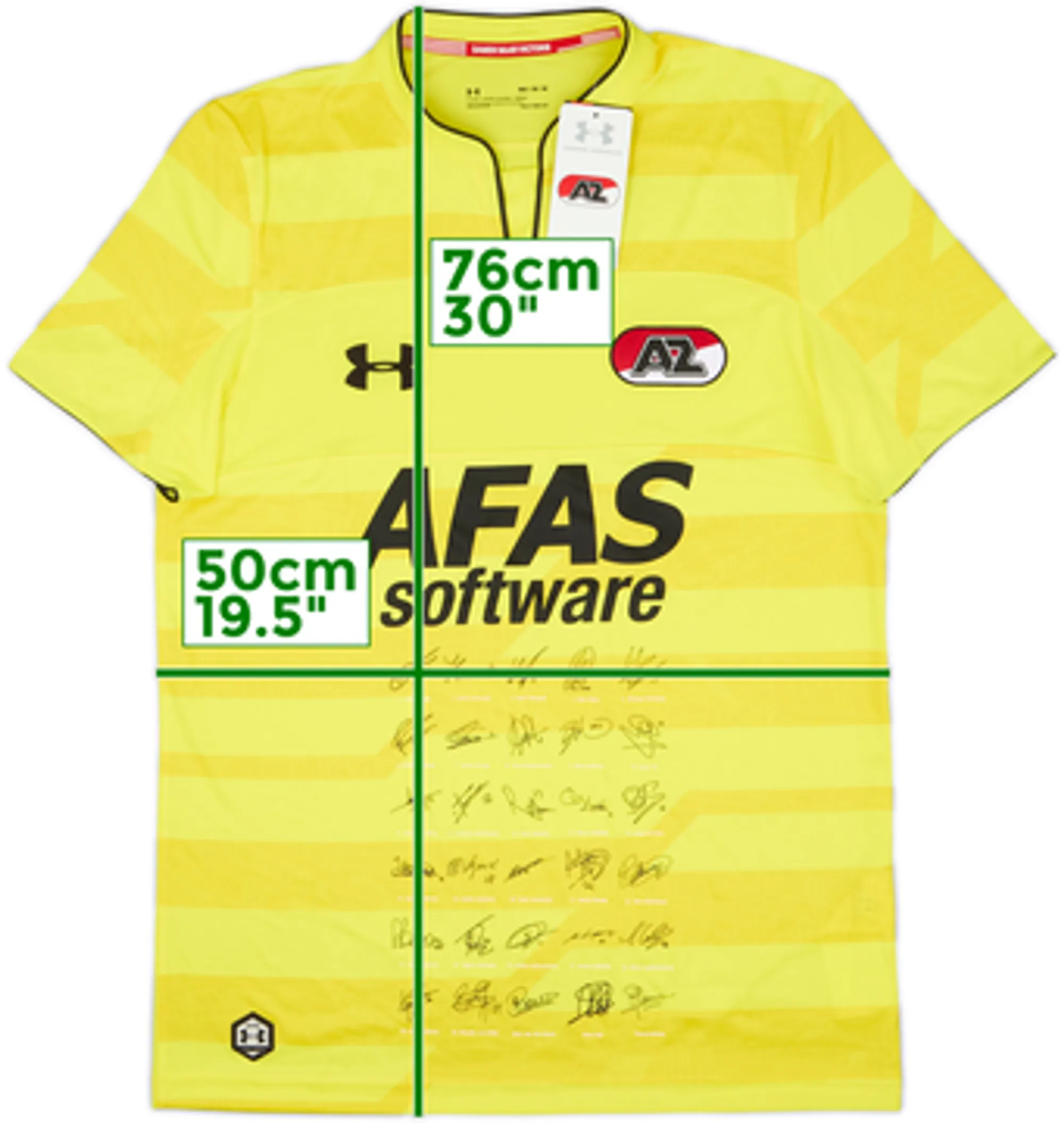 2018-19 AZ Alkmaar 'Signed' Third Shirt (M)