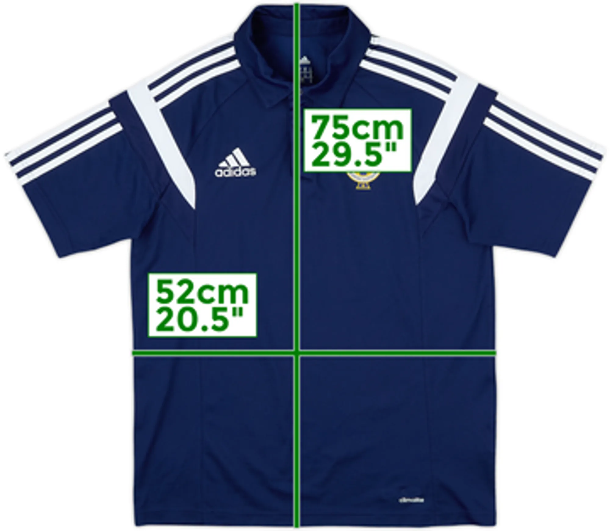 2013-14 Northern Ireland adidas Polo Shirt - 10/10 - (M)