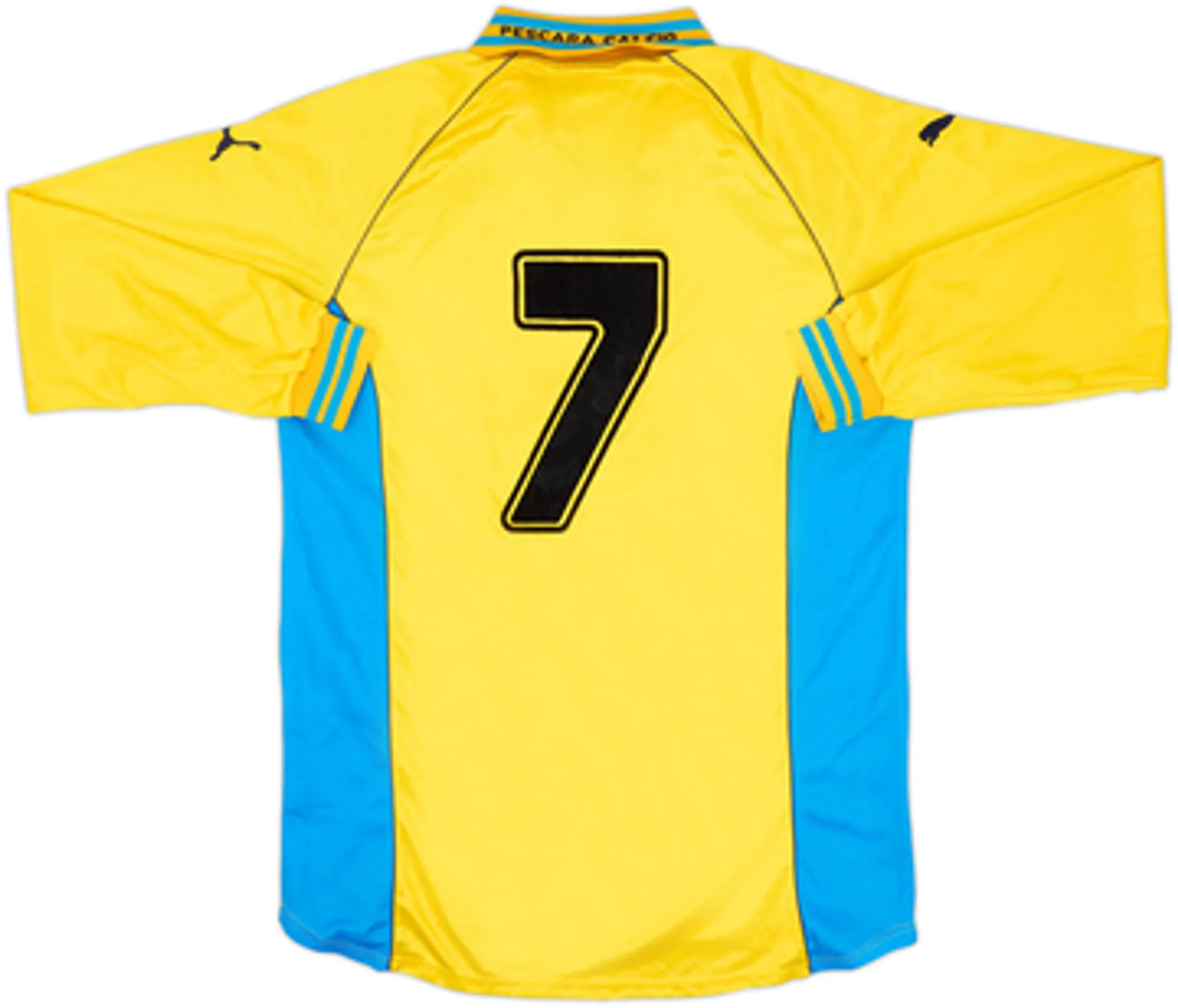 2000-01 Pescara Away L/S Shirt #7 - 6/10 - (XL)