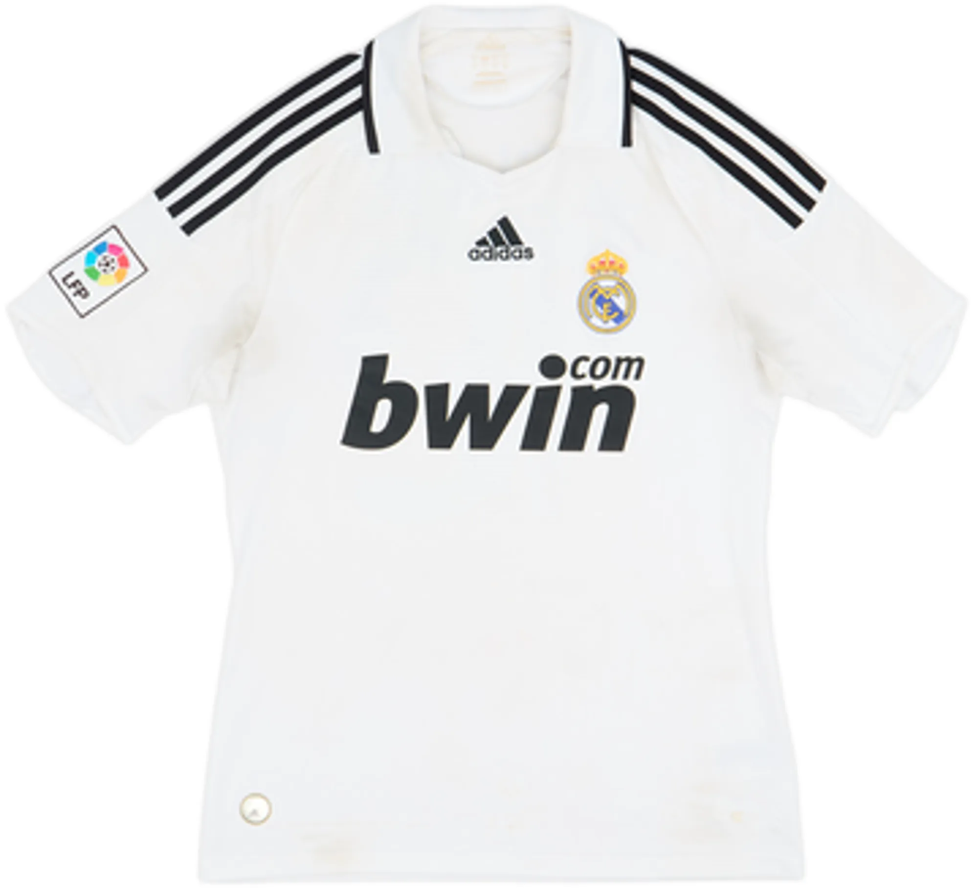 2008-09 Real Madrid Home Shirt Sneijder #10 - 4/10 - (S)