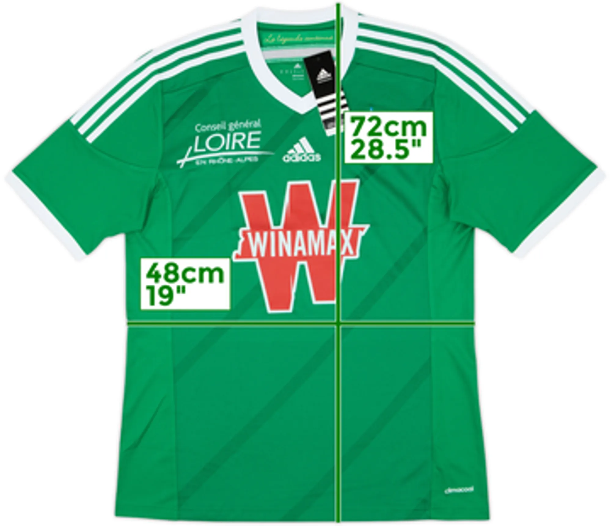 2014-15 St Etienne Home Shirt (M)