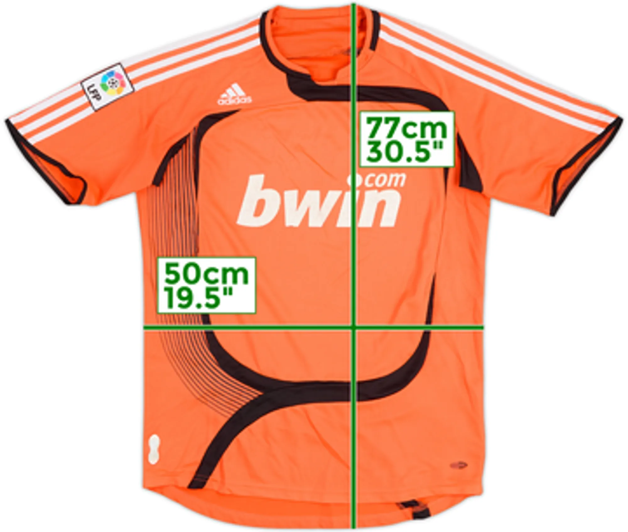 2008-09 Real Madrid GK S/S Shirt - 6/10 - (M)