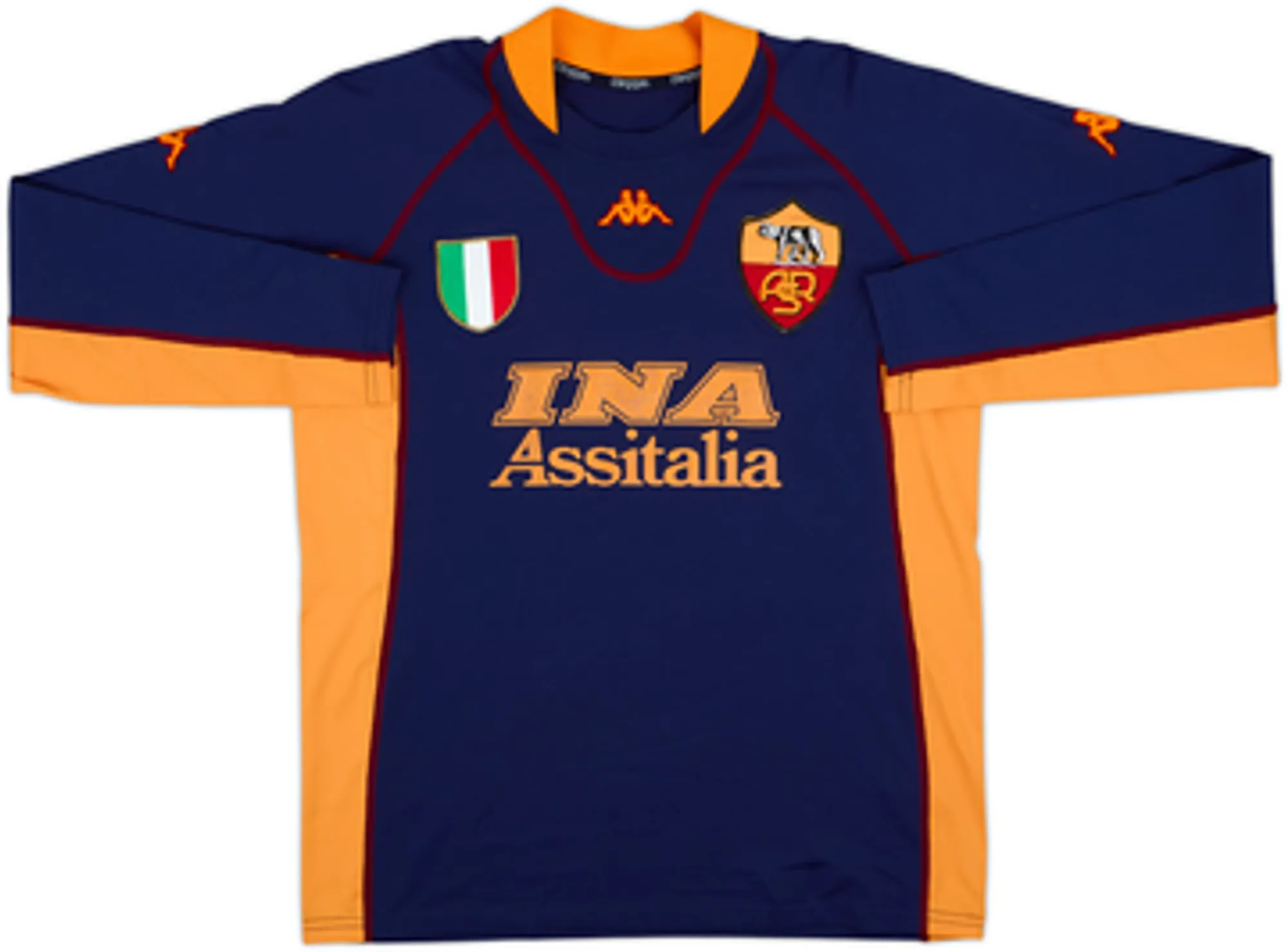 2001-02 Roma Third L/S Shirt Batistuta #20 - 6/10 - (XXL)