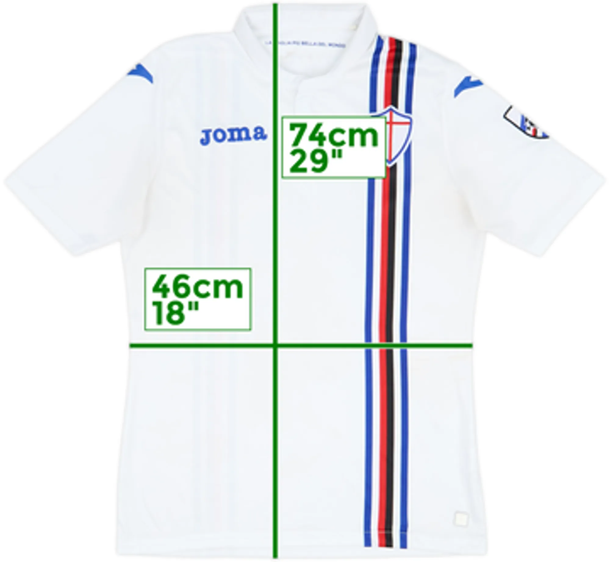2018-19 Sampdoria Away Shirt - 6/10 - (M)