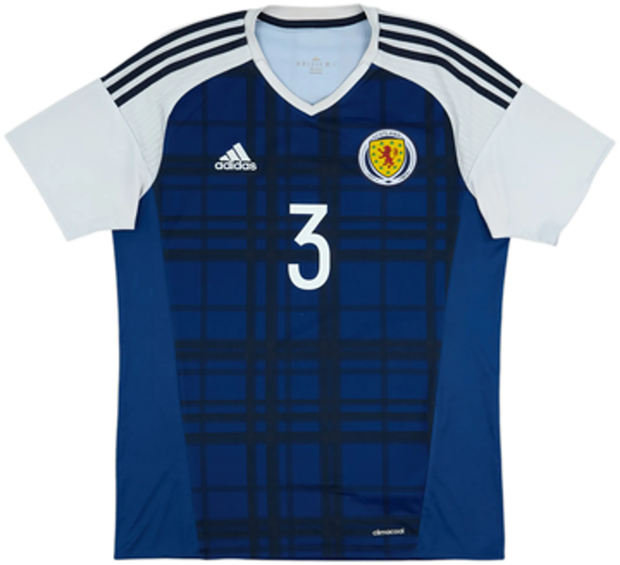 2016-17 Scotland Home Shirt Robertson #3 - 6/10 - (M)