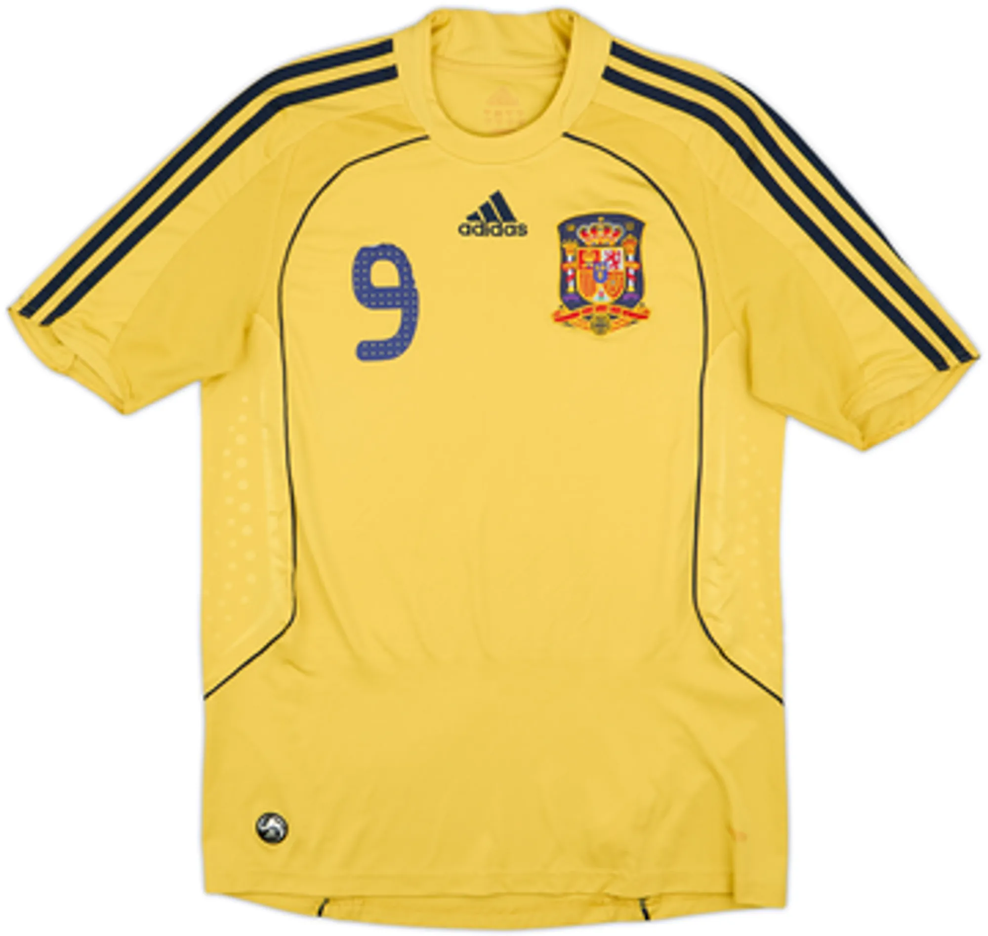 2008-10 Spain Away Shirt Torres #9 - 5/10 - (L)