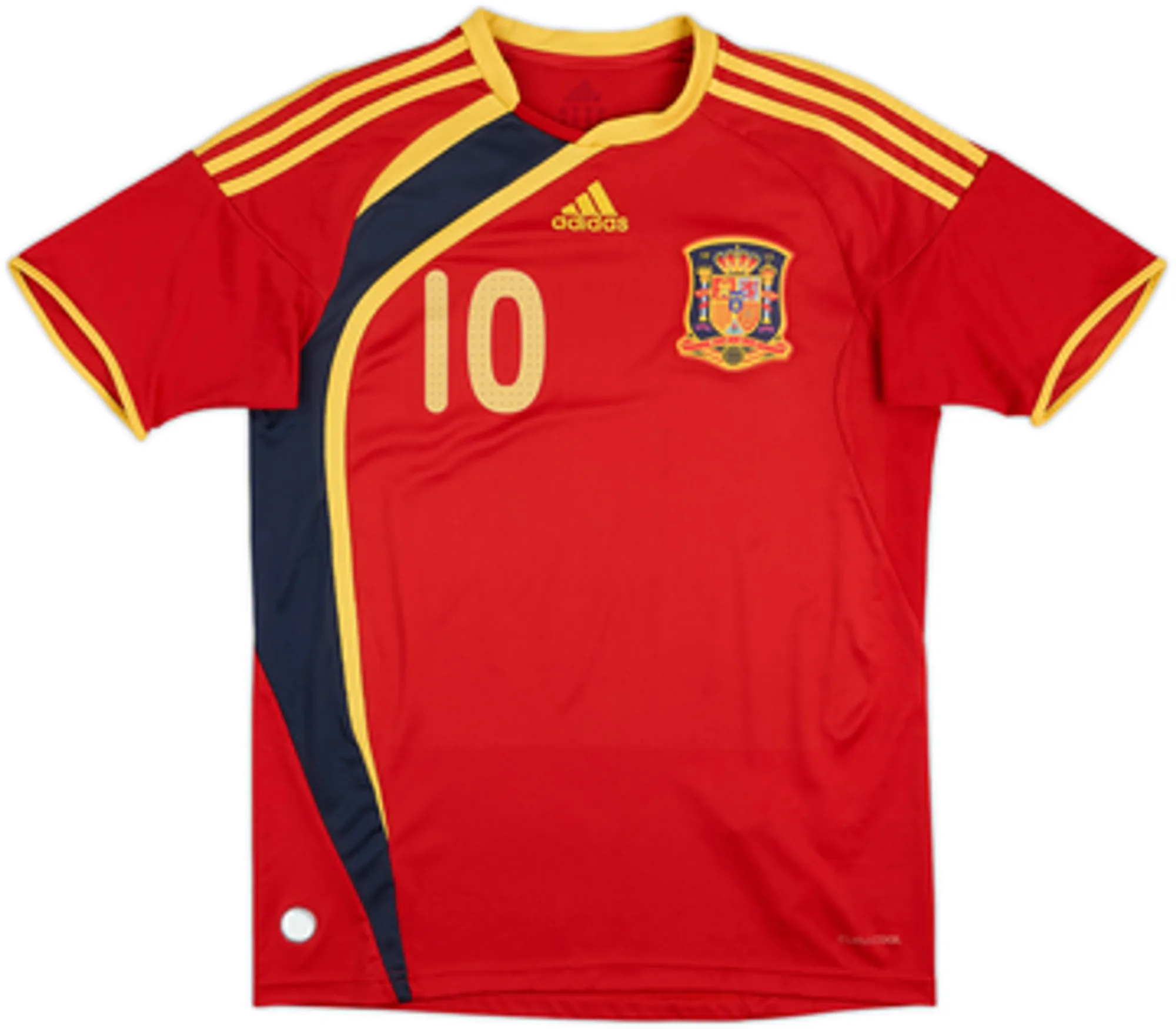 2009 Spain Home Shirt Fabregas #10 - 8/10 - (XL.Boys)