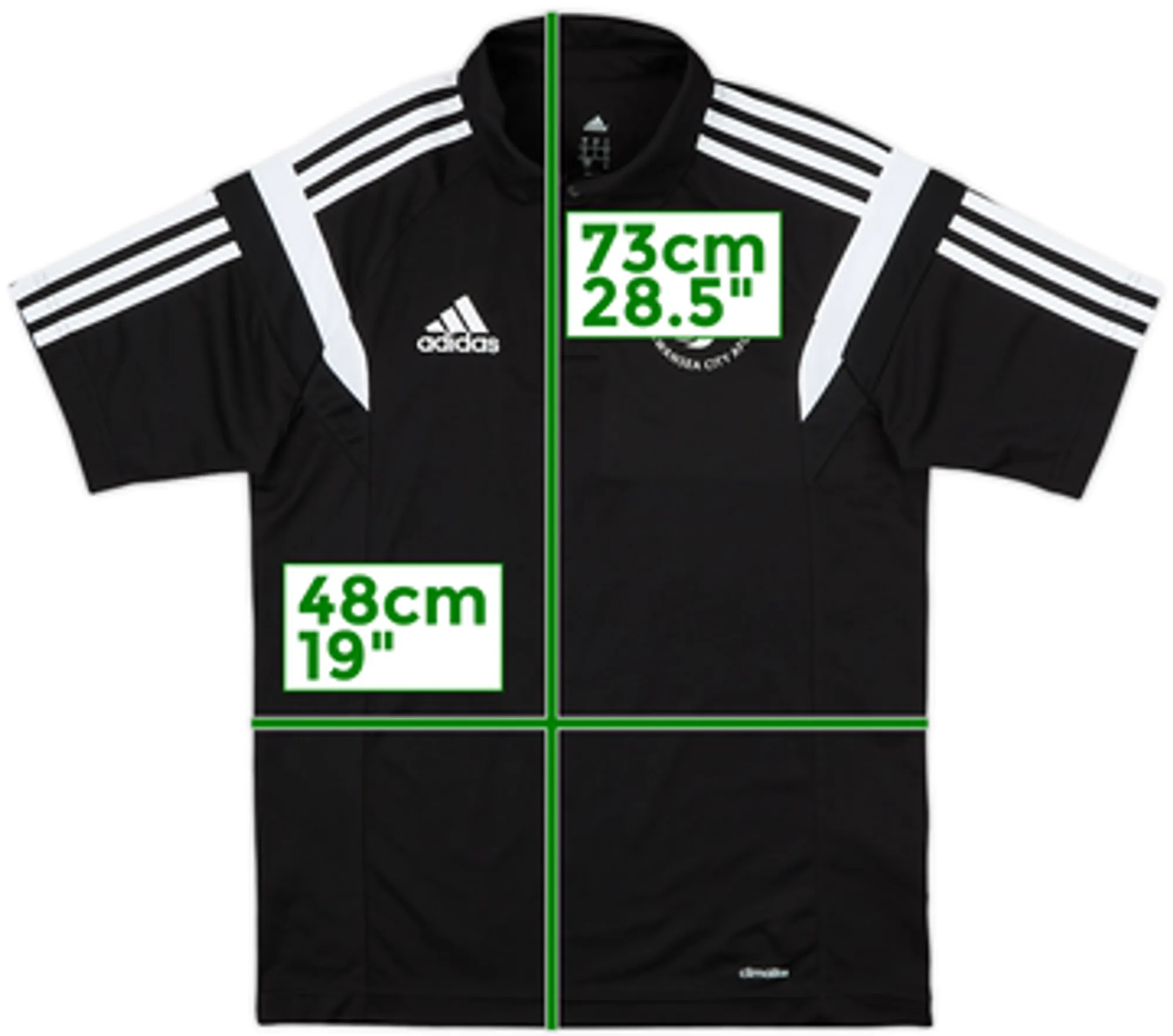 2013-14 Swansea City adidas Polo Shirt - 10/10 - (S)