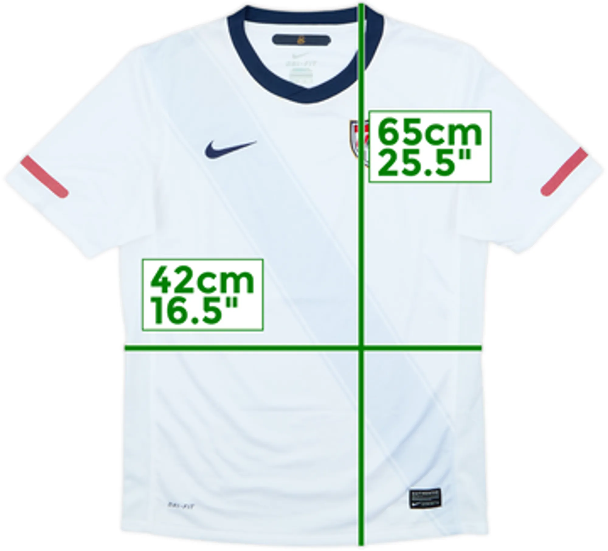 2010-11 USA Home Shirt - 7/10 - (Women's L)