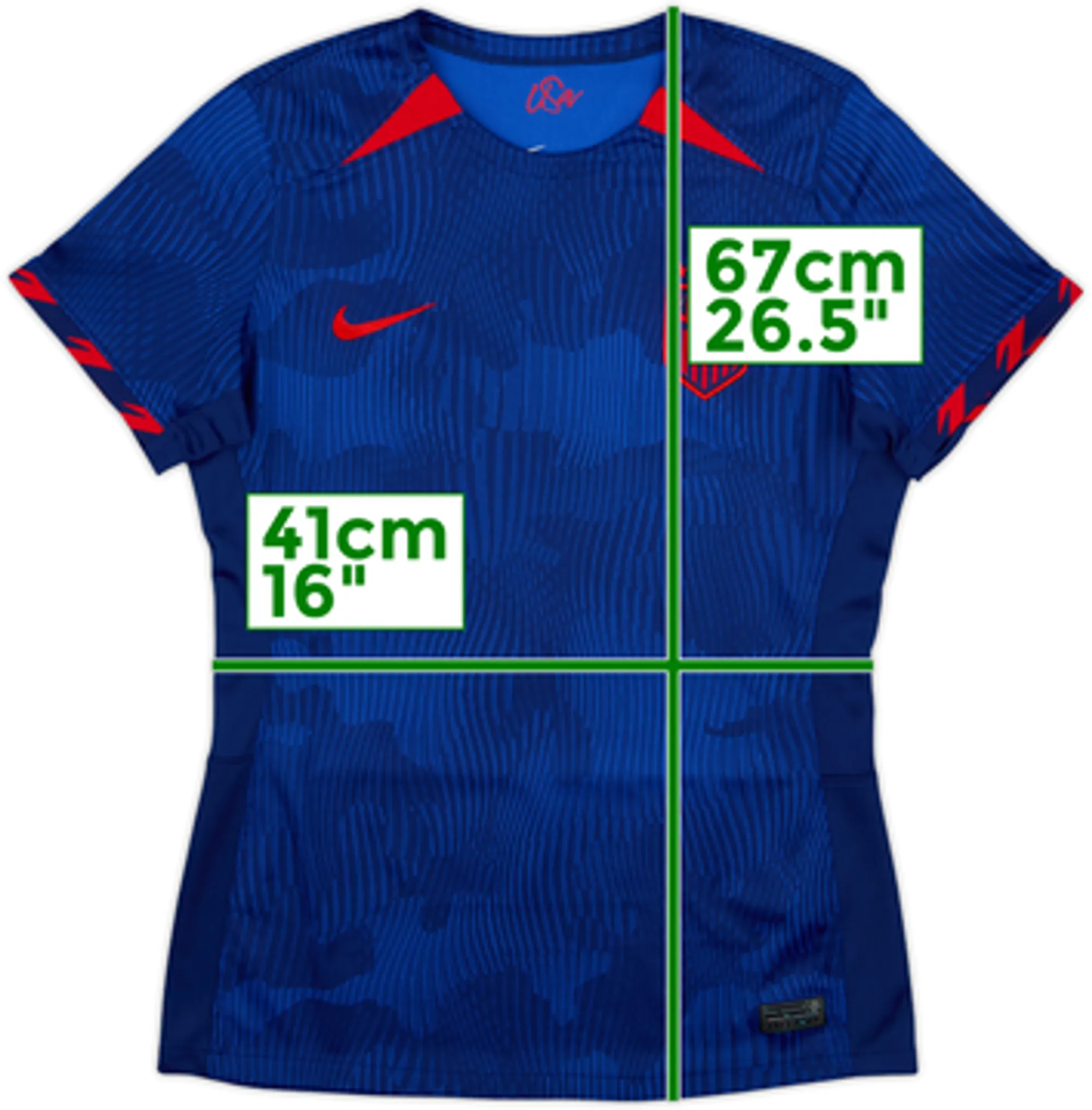 2023-24 USA Women's Away Shirt - 10/10 - (Women's M)