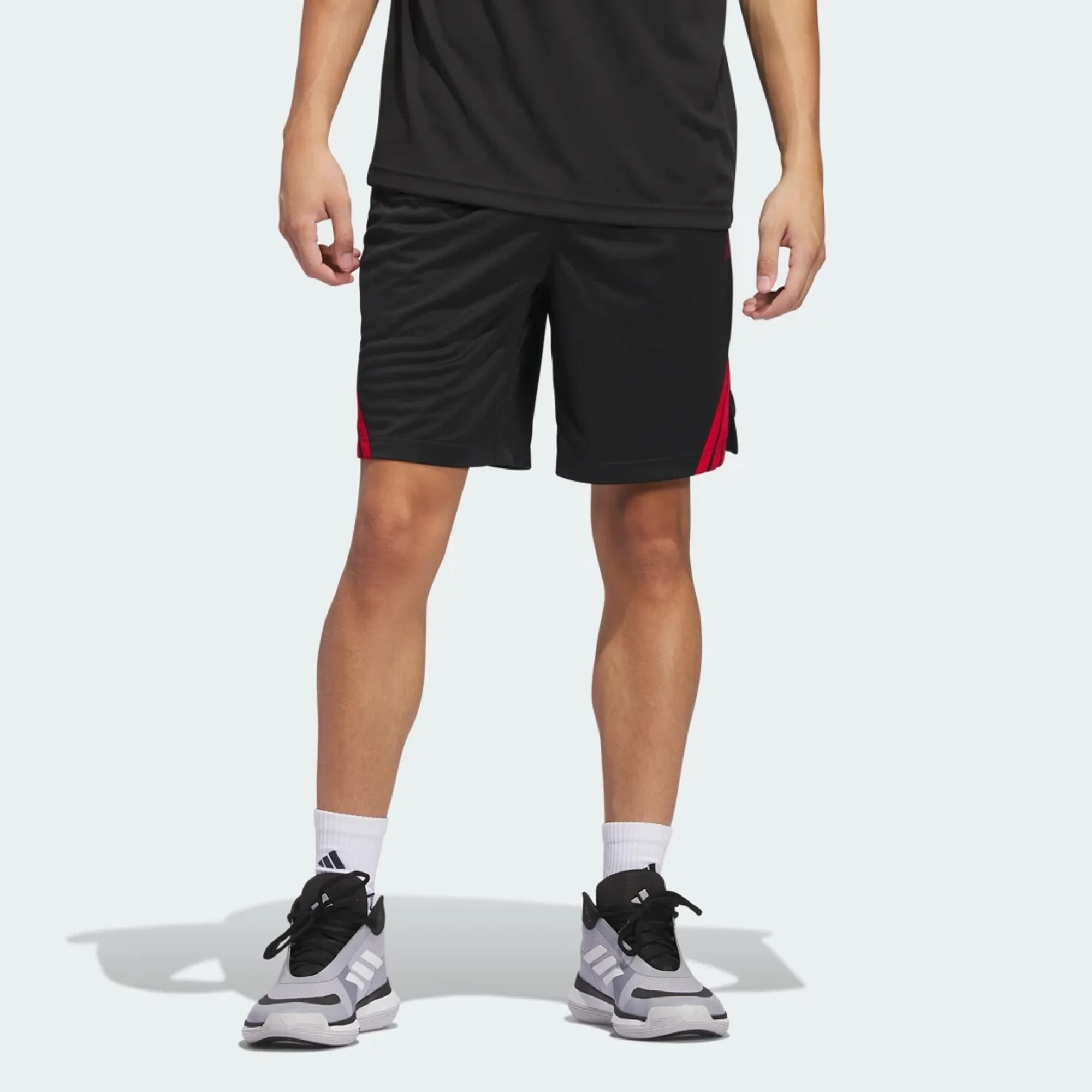 adidas Legends 3-Stripes Basketball Shorts