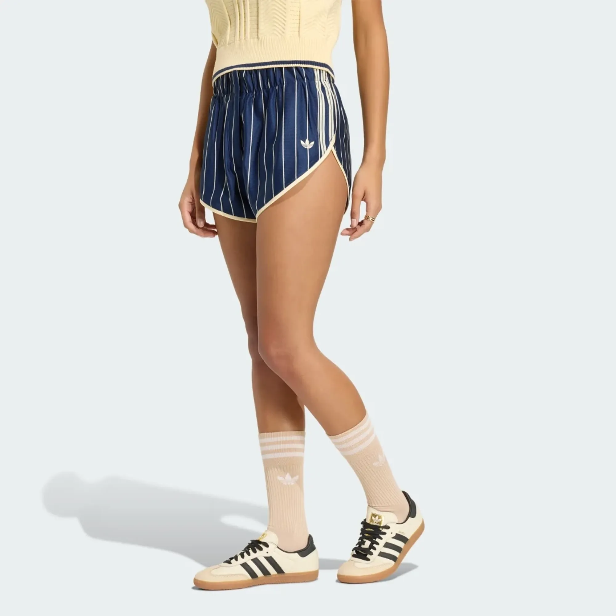 adidas PINSTRIPE FIREBIRD SHORTS