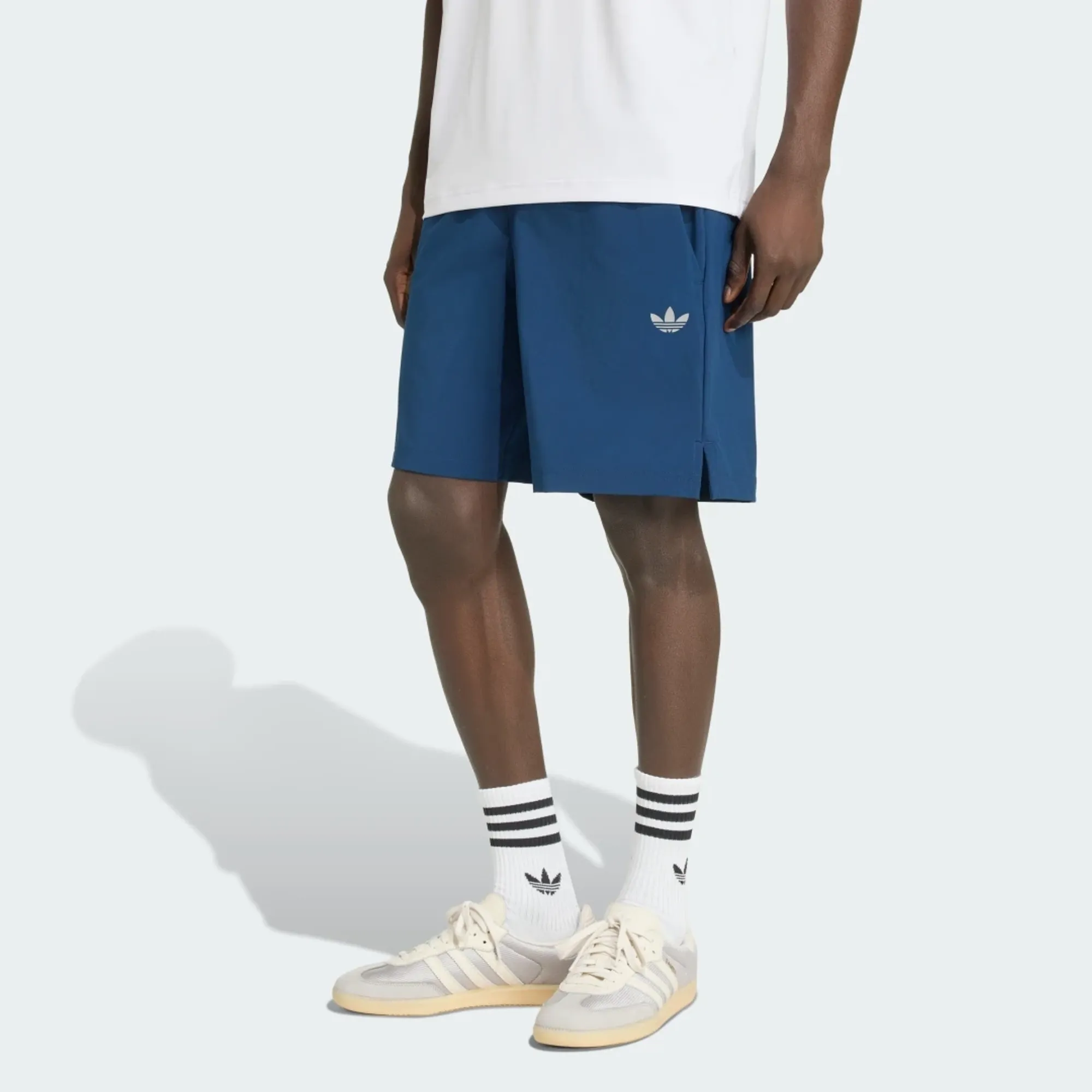 adidas TECH TREFOIL ESSENTIALS POLYESTER SHORTS