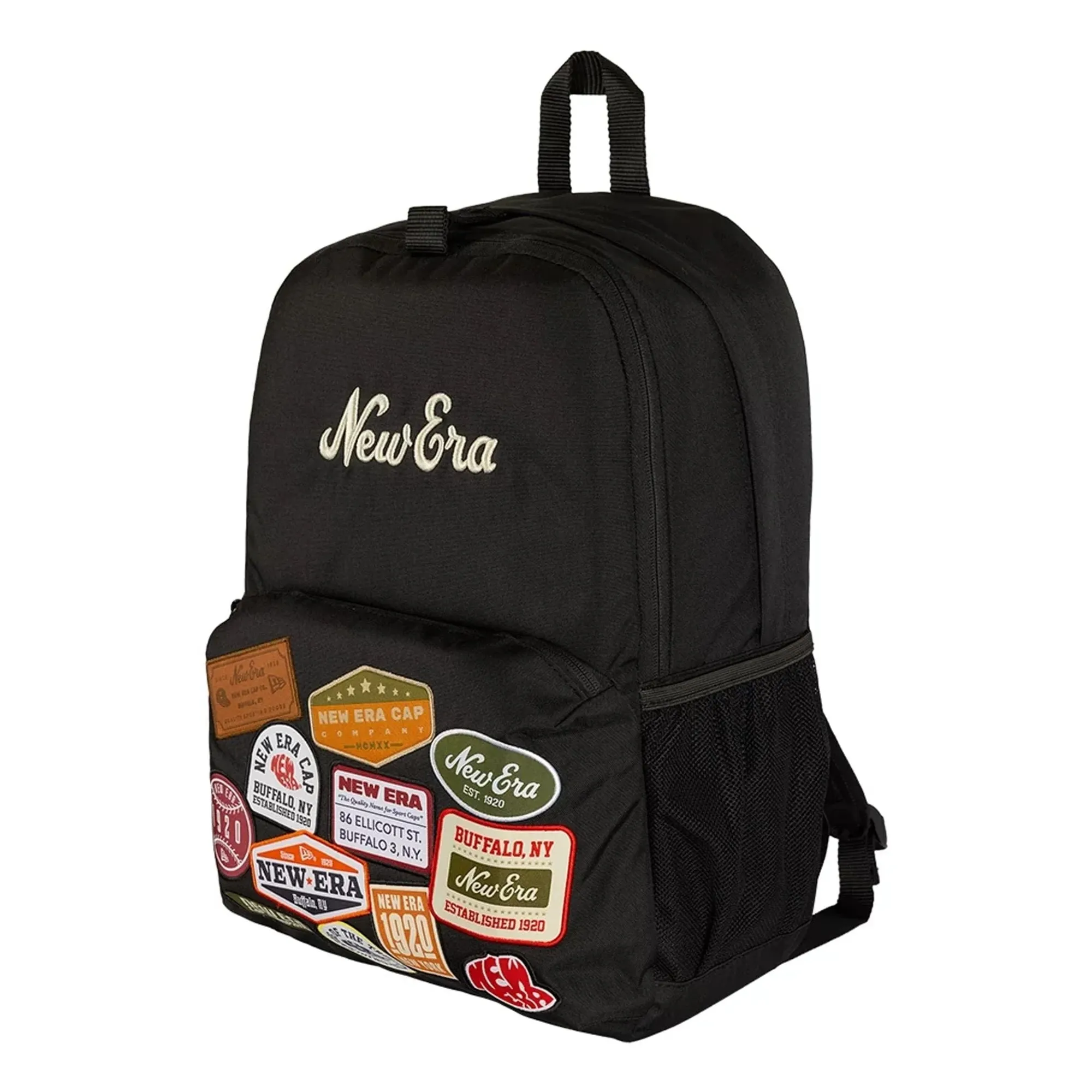 New Era Multi Patch Black Stadium Backpack adult unisex