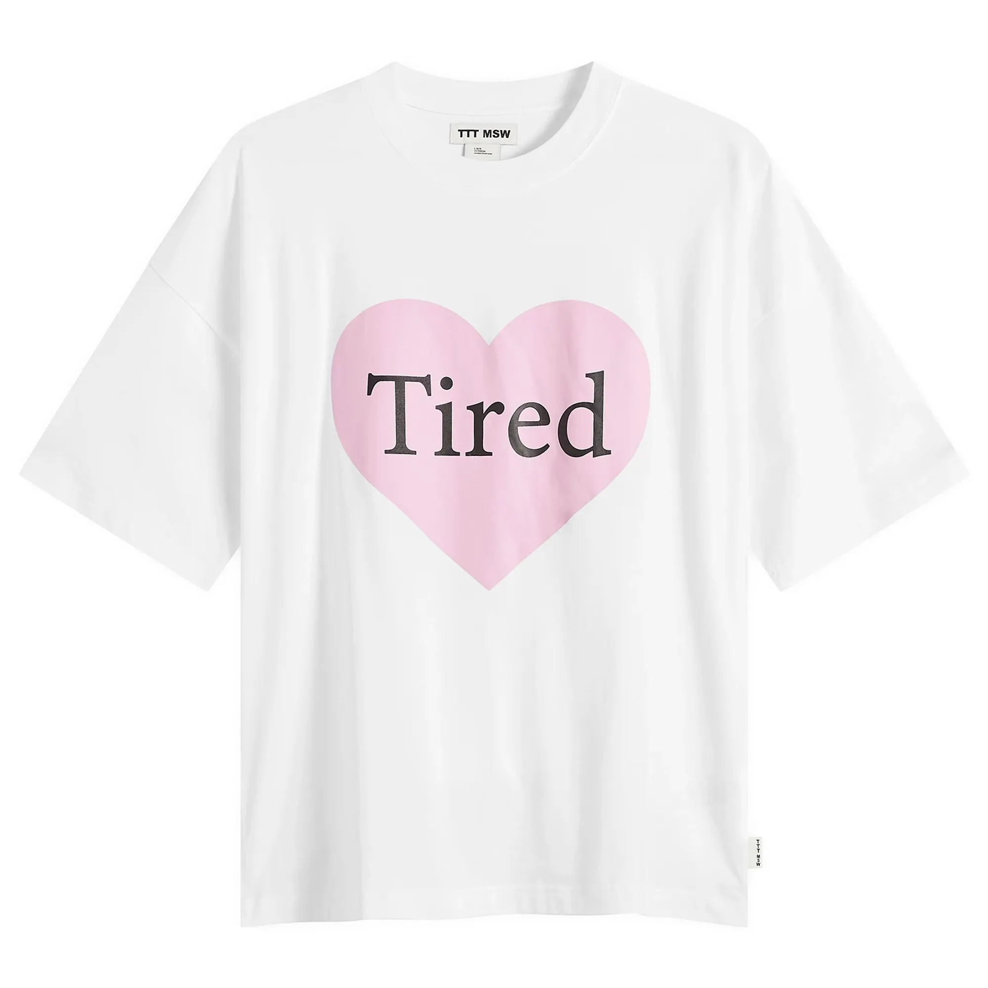 TTT MSW Women's Tired T-Shirt White