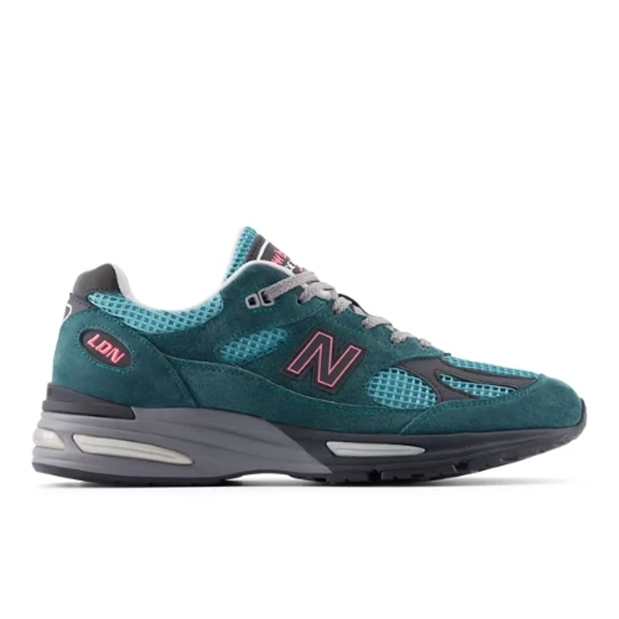 New Balance Unisex TCS London Marathon Made in UK 991v2 in Blue Suede/Mesh