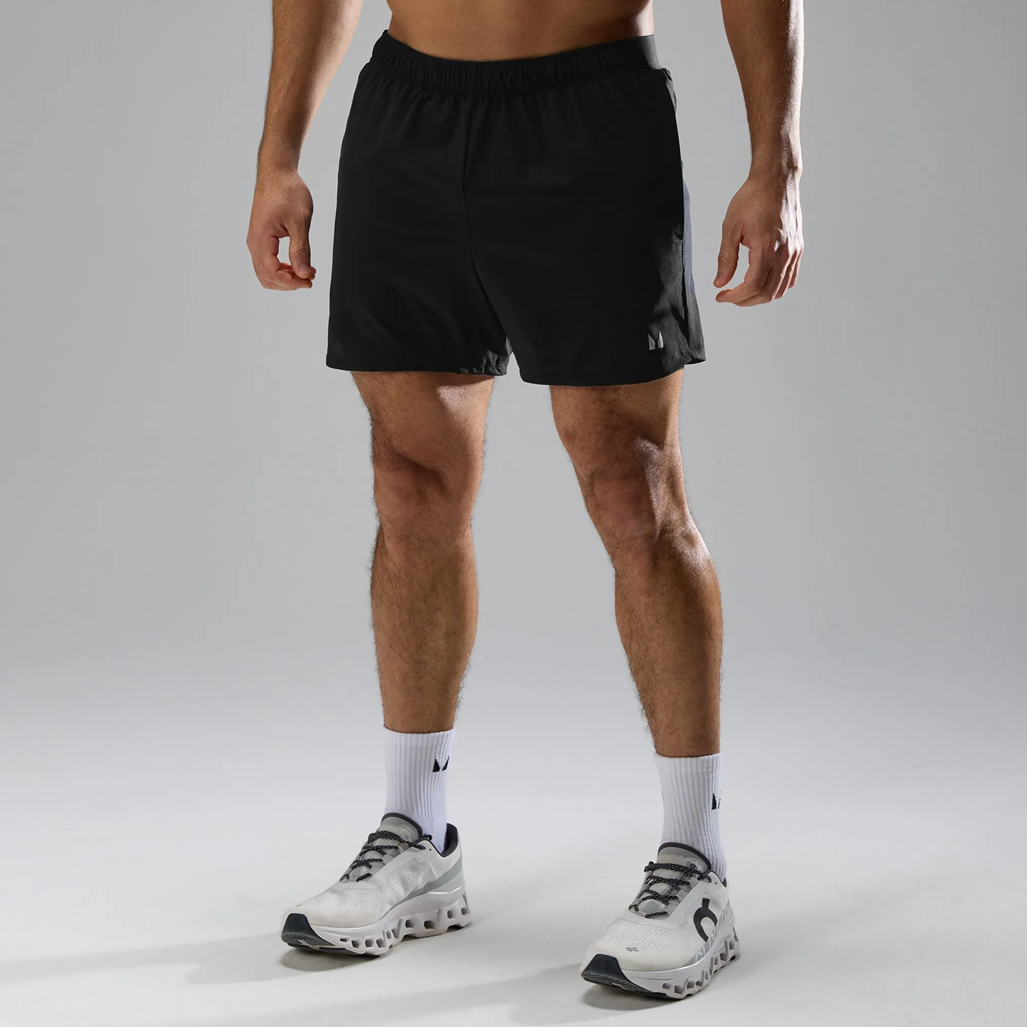 MP Men's Velocity Ultra 5  2-in-1 Mesh Short - Black - XS