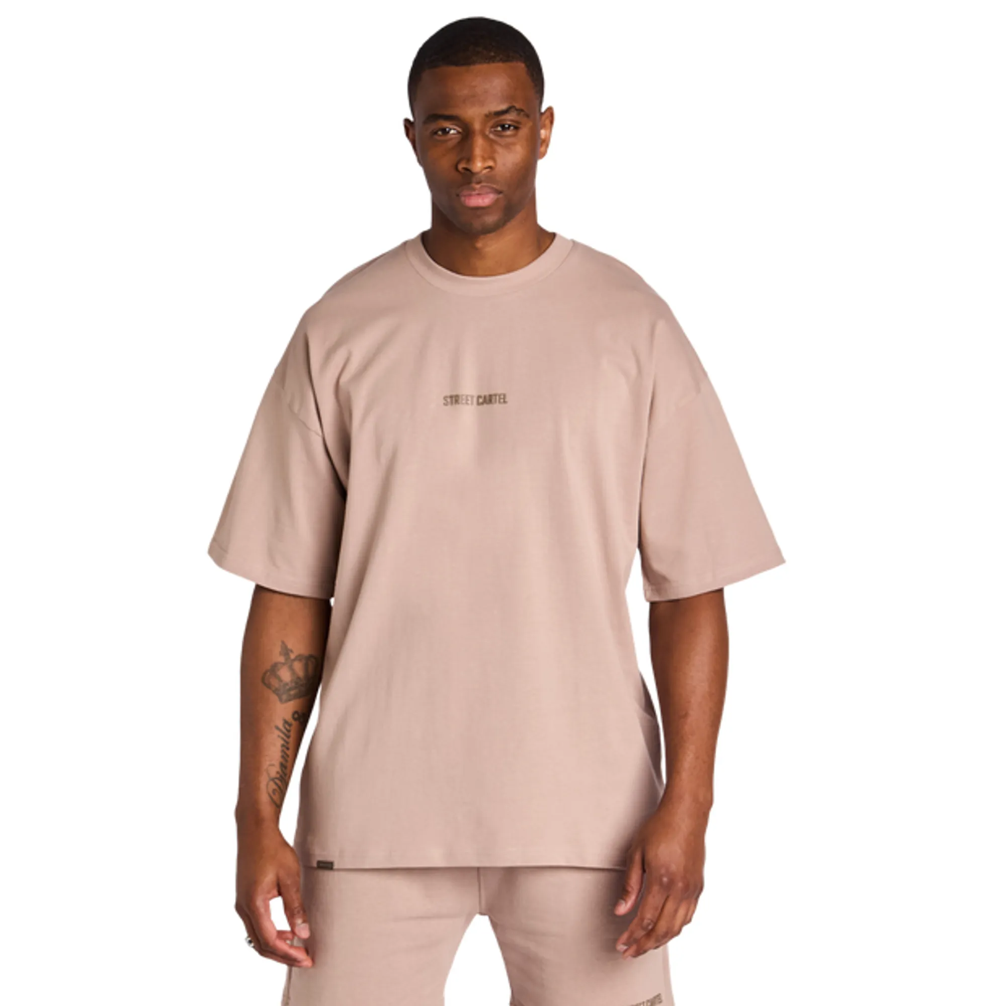 Street Cartel Guessepie Men T-Shirts - Brown