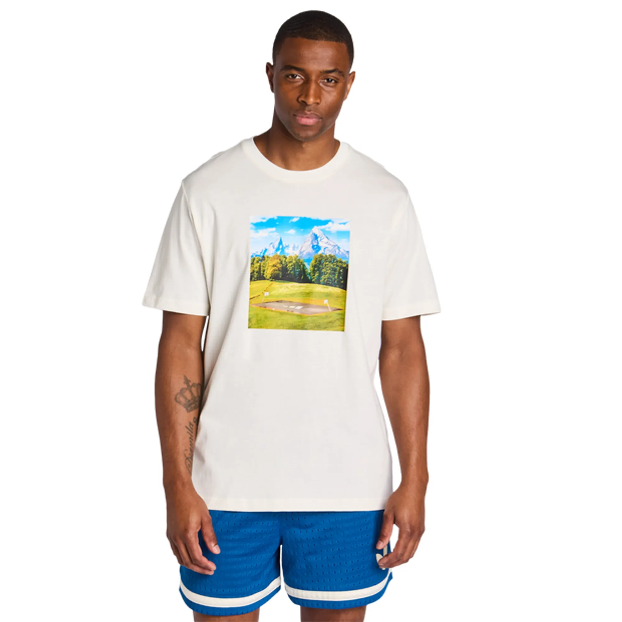 Adidas Escape Alpine Men T-Shirts - White