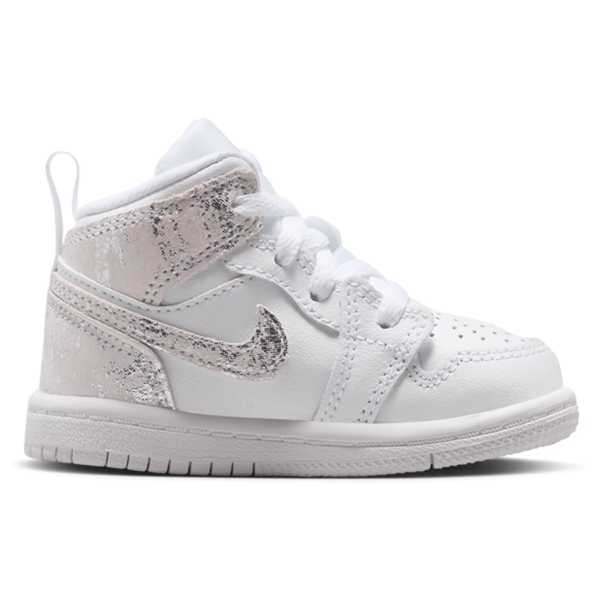 Jordan Aj1 Mid Baby Shoes - White