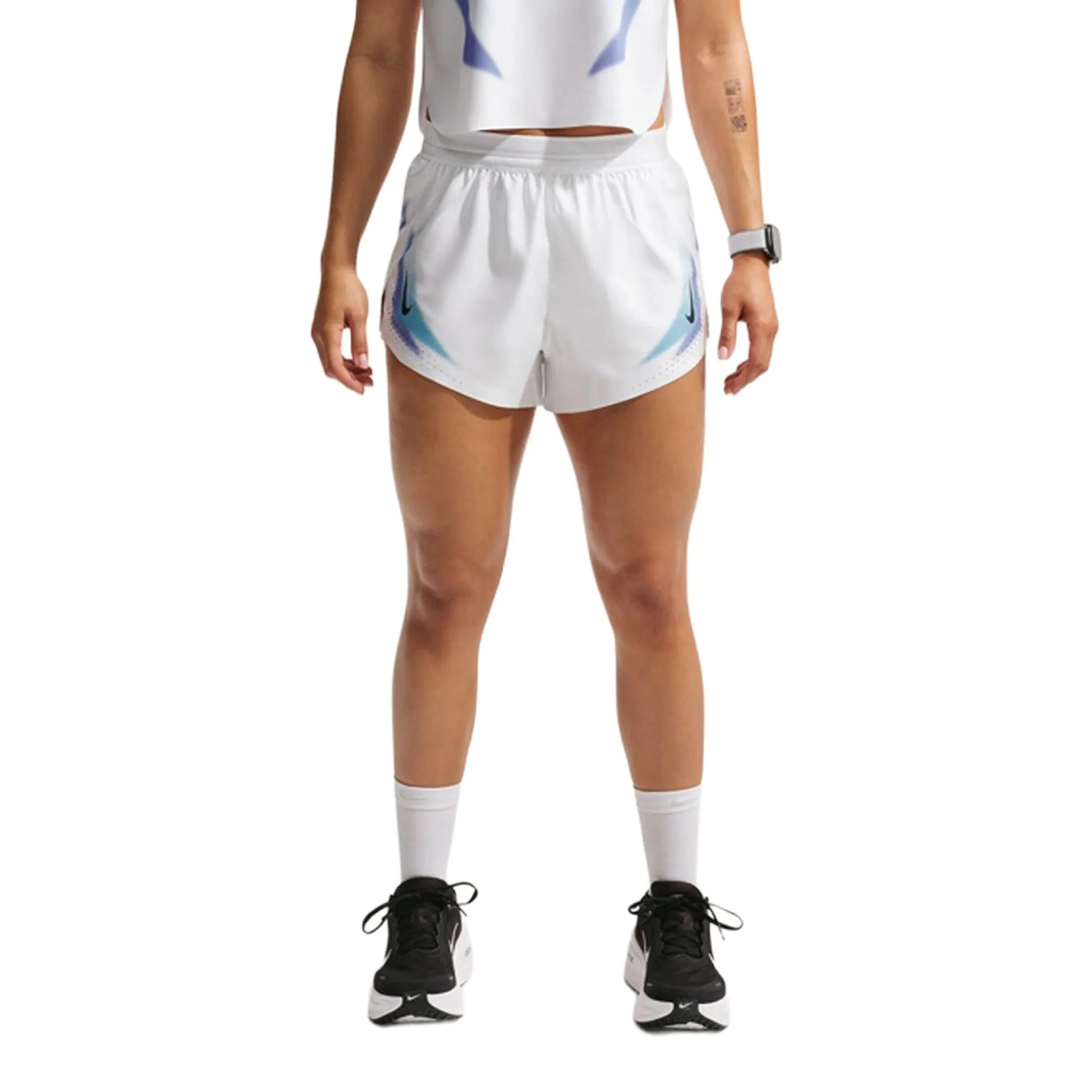 Nike AeroSwift Dri-FIT ADV 3 Inch Brief-Lined Women's Running Shorts - SU26