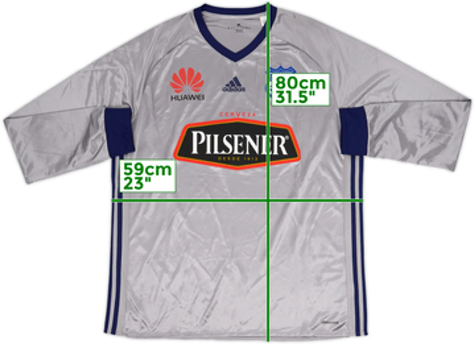 2017 Emelec Away L/S Shirt - 10/10 - (XL)