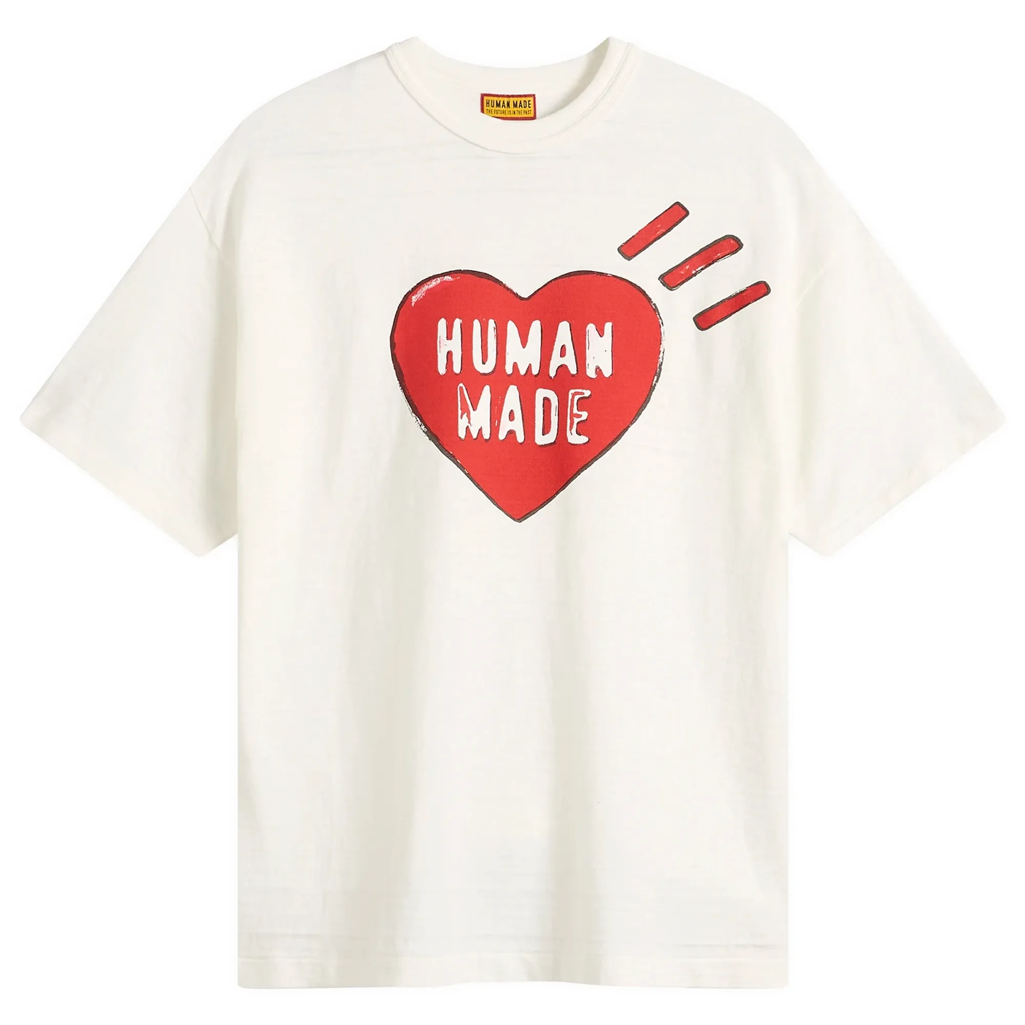 Human Made Men's Red Heart T-Shirt White
