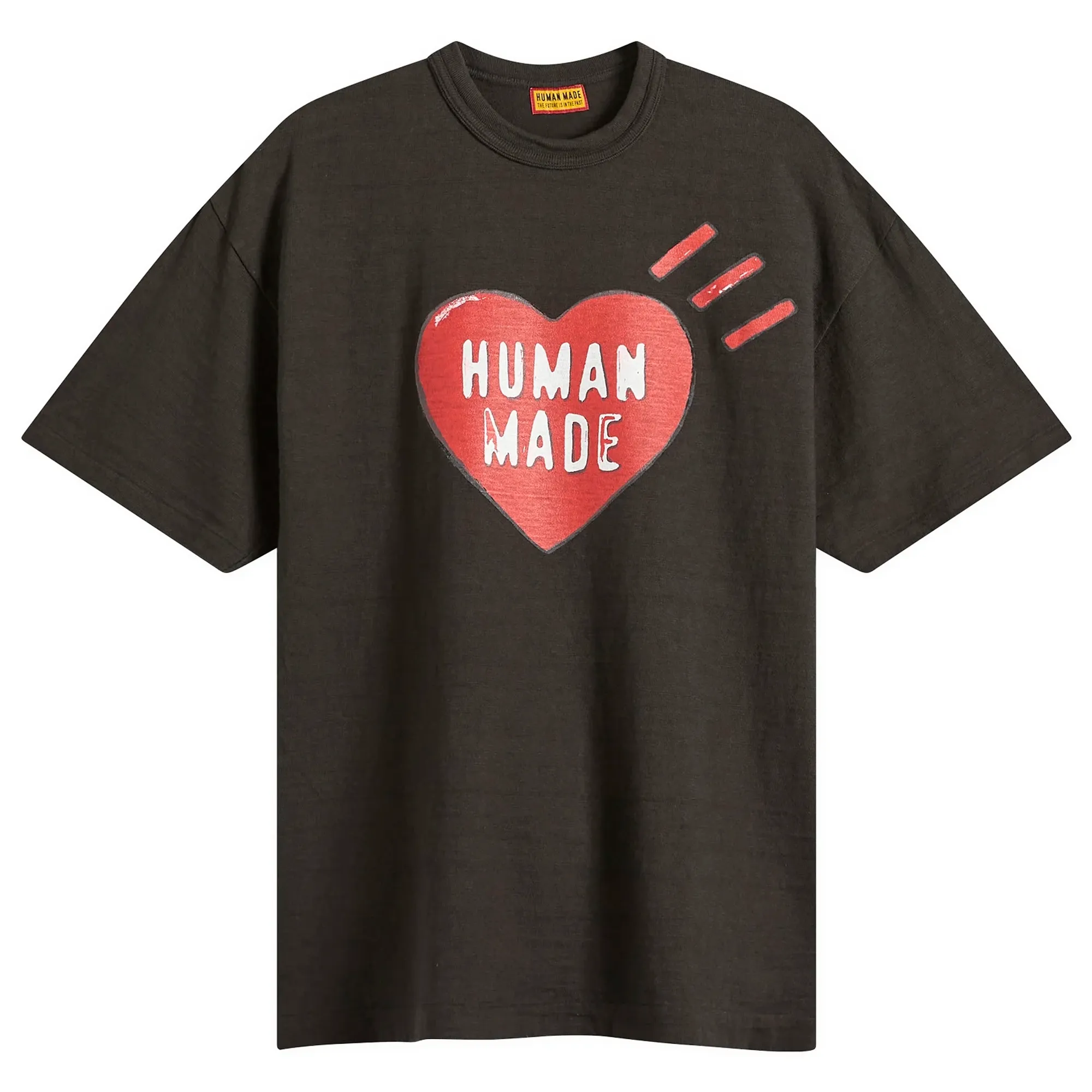 Human Made Men's Red Heart T-Shirt Black
