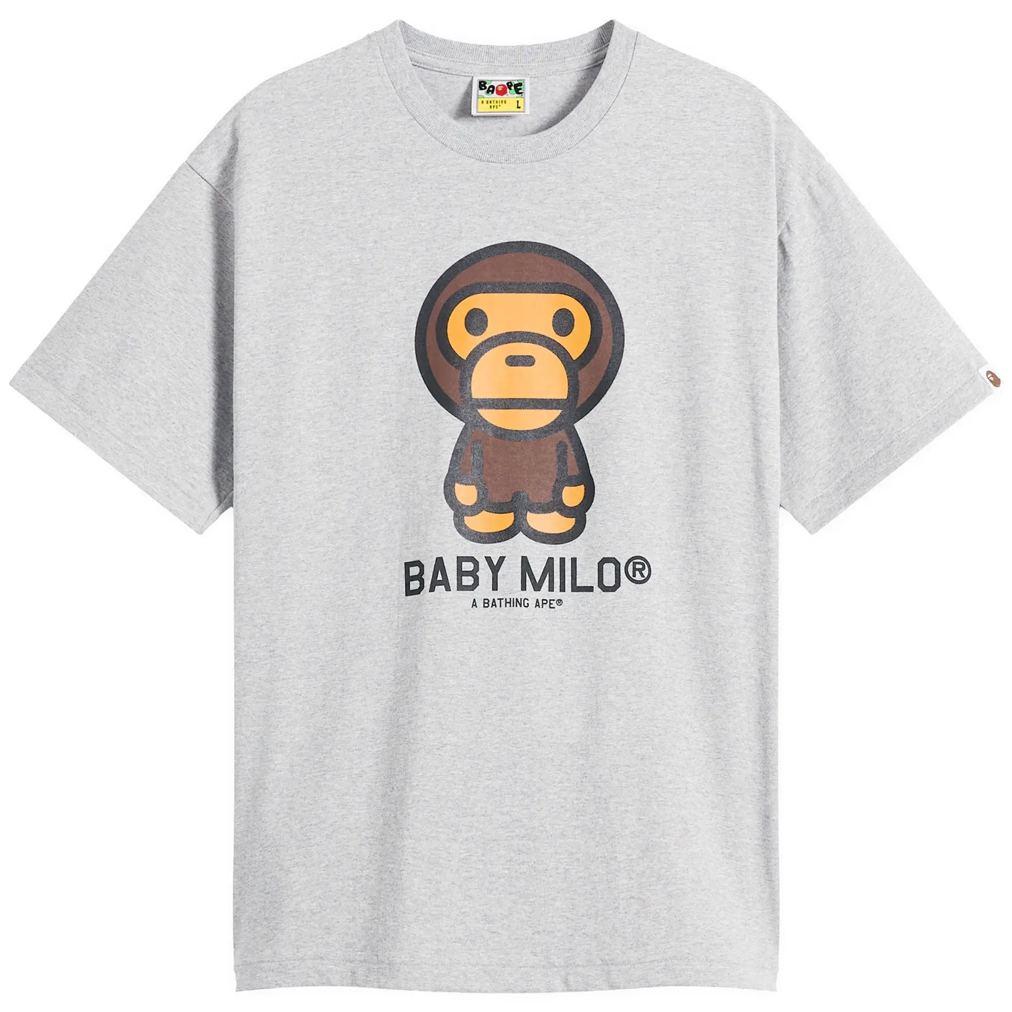 A Bathing Ape Men's Baby Milo T-Shirt Grey