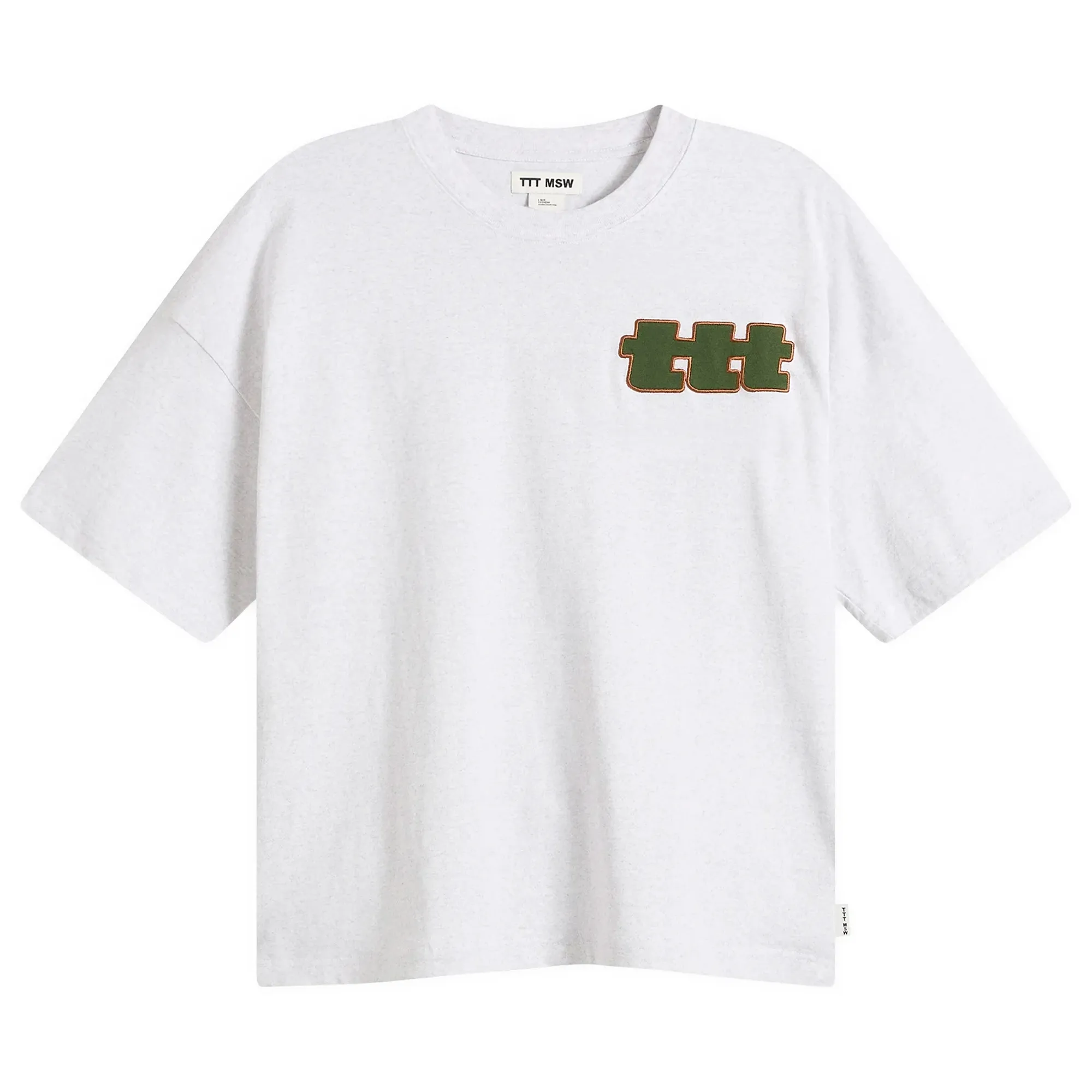 TTT MSW Men's Logo T-Shirt Grey