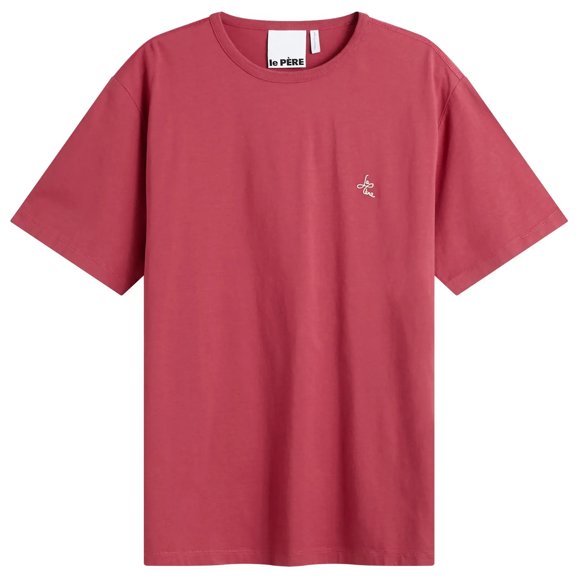 Le Père Men's Kami Logo T-Shirt Burgundy
