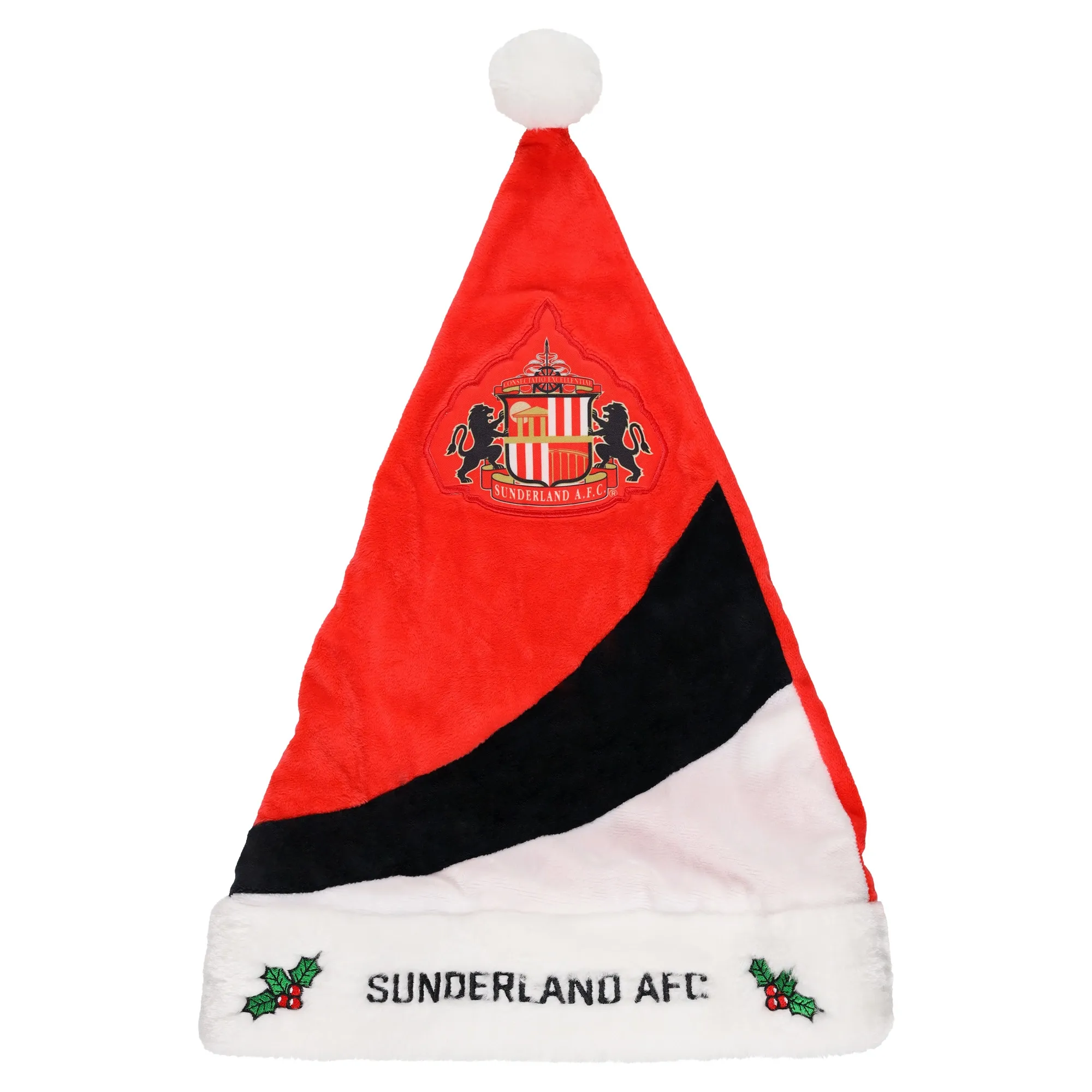 Sunderland Colourblock Santa Hat