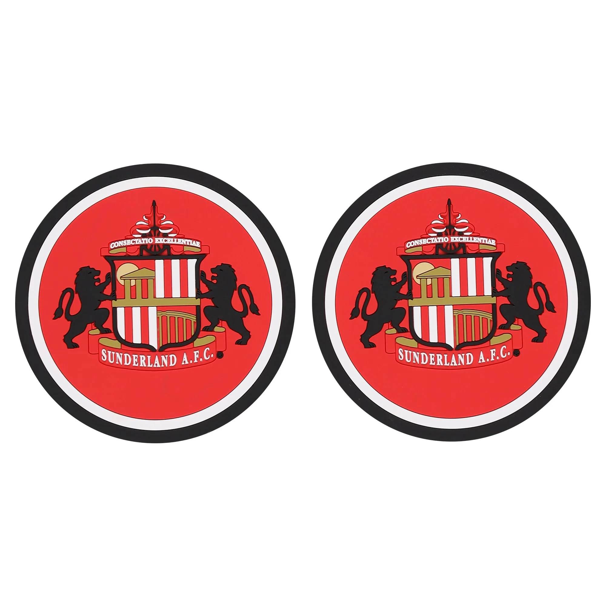 Sunderland 2 Pack Rubber Coaster Set