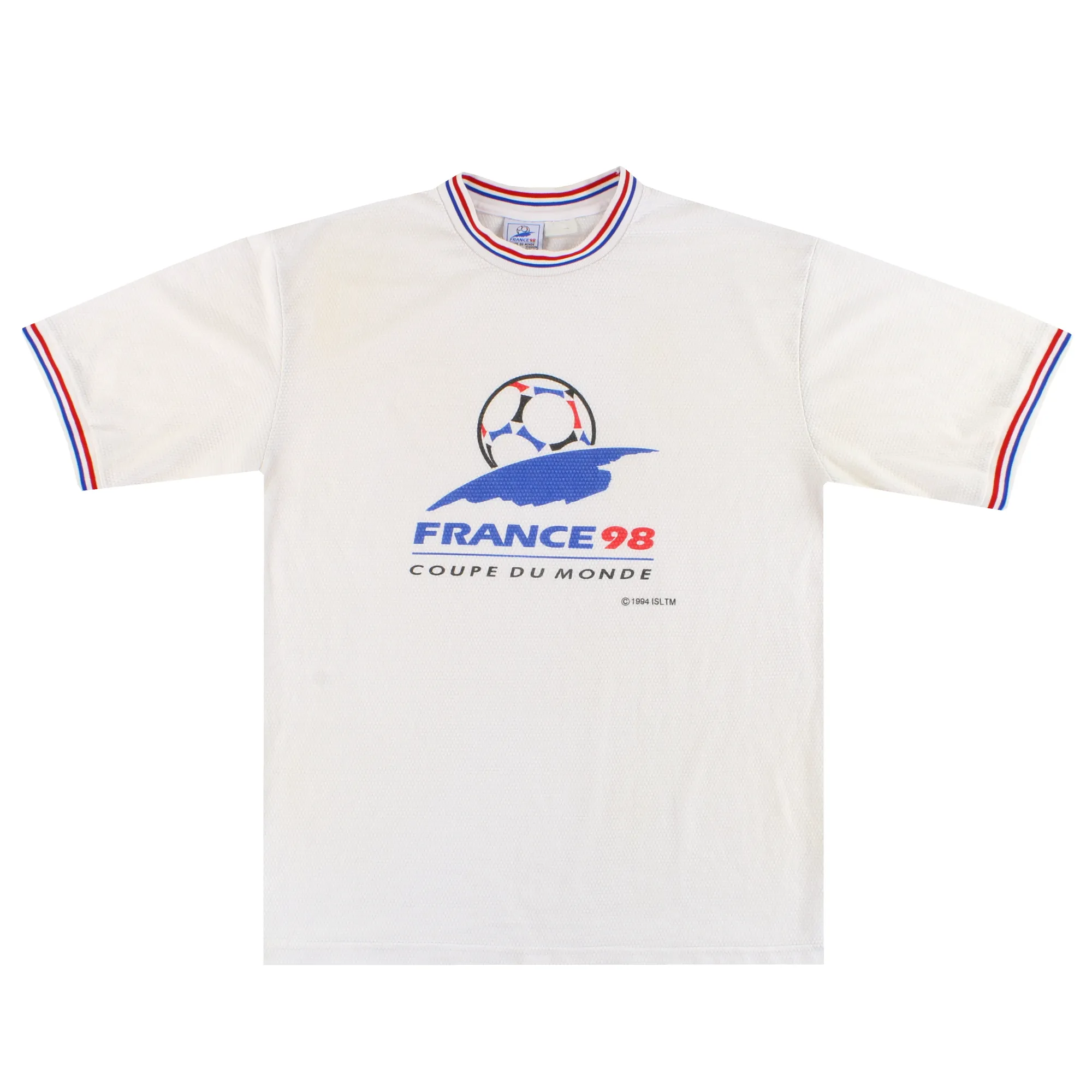 1998 France World Cup Leisure Shirt L - France 1998 / Excellent 