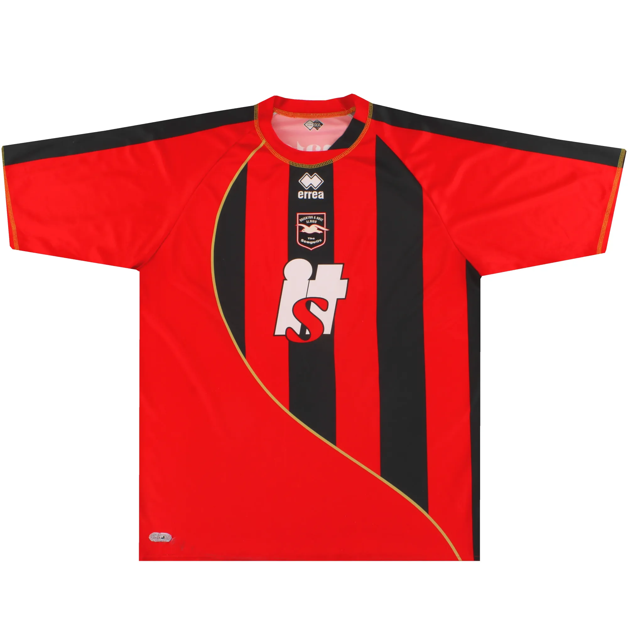 2009-11 Brighton Errea Away Shirt XXXL - Brighton and Hove Albion / Very good 