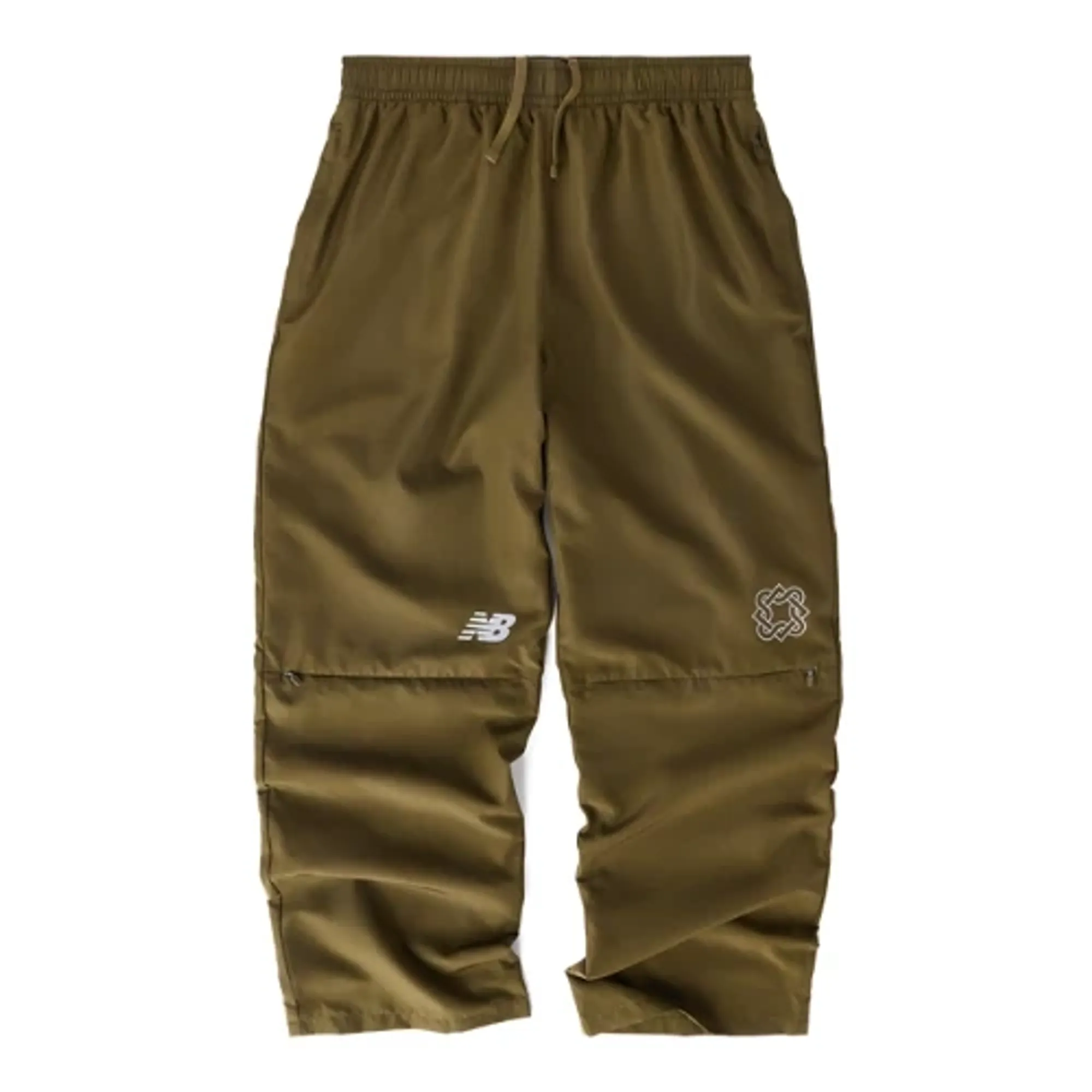 New Balance Men's NB x Lack of Guidance Training Pants in Brown Polyester