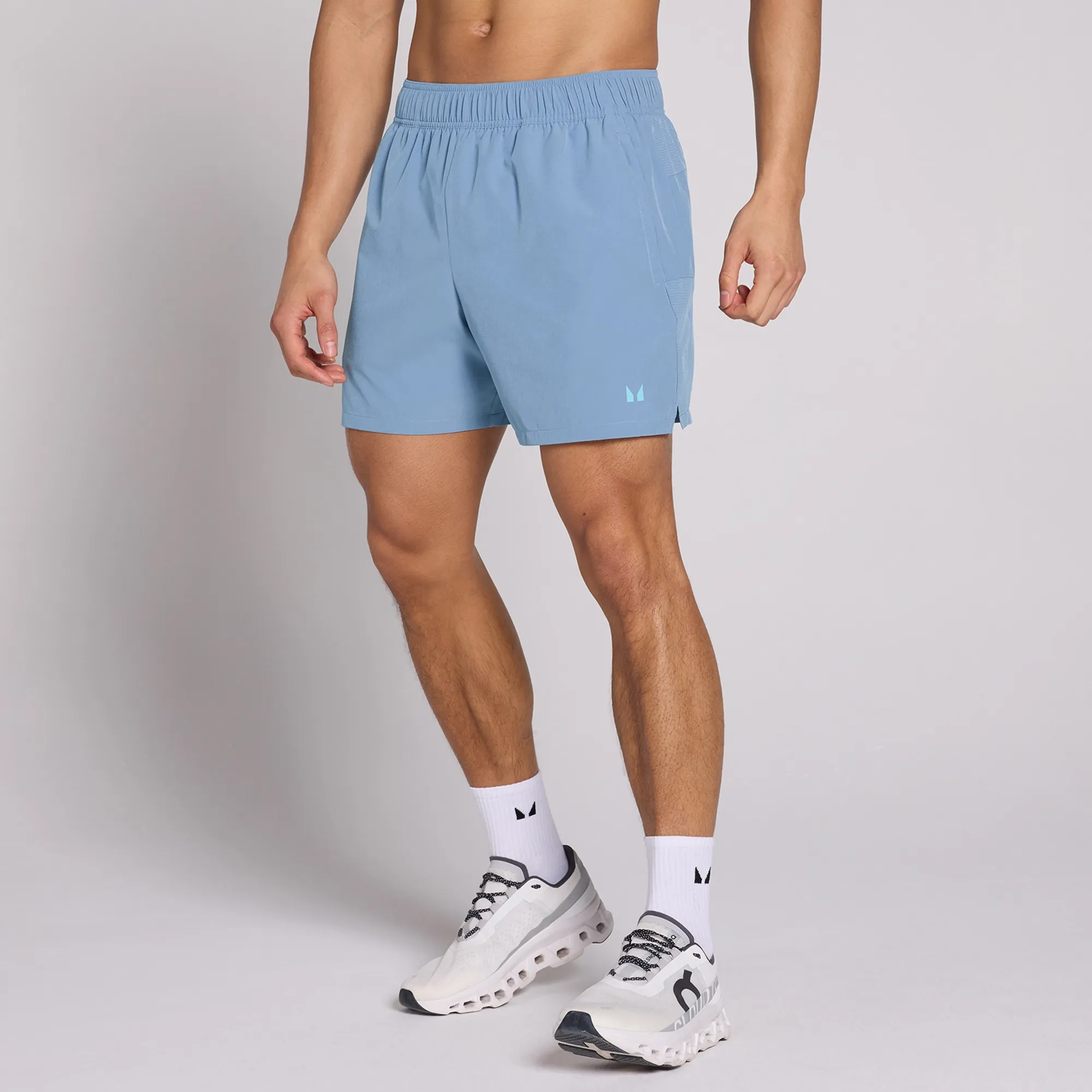 MP Men's Active Training 5  Pocket Short - Fog Blue - XXL