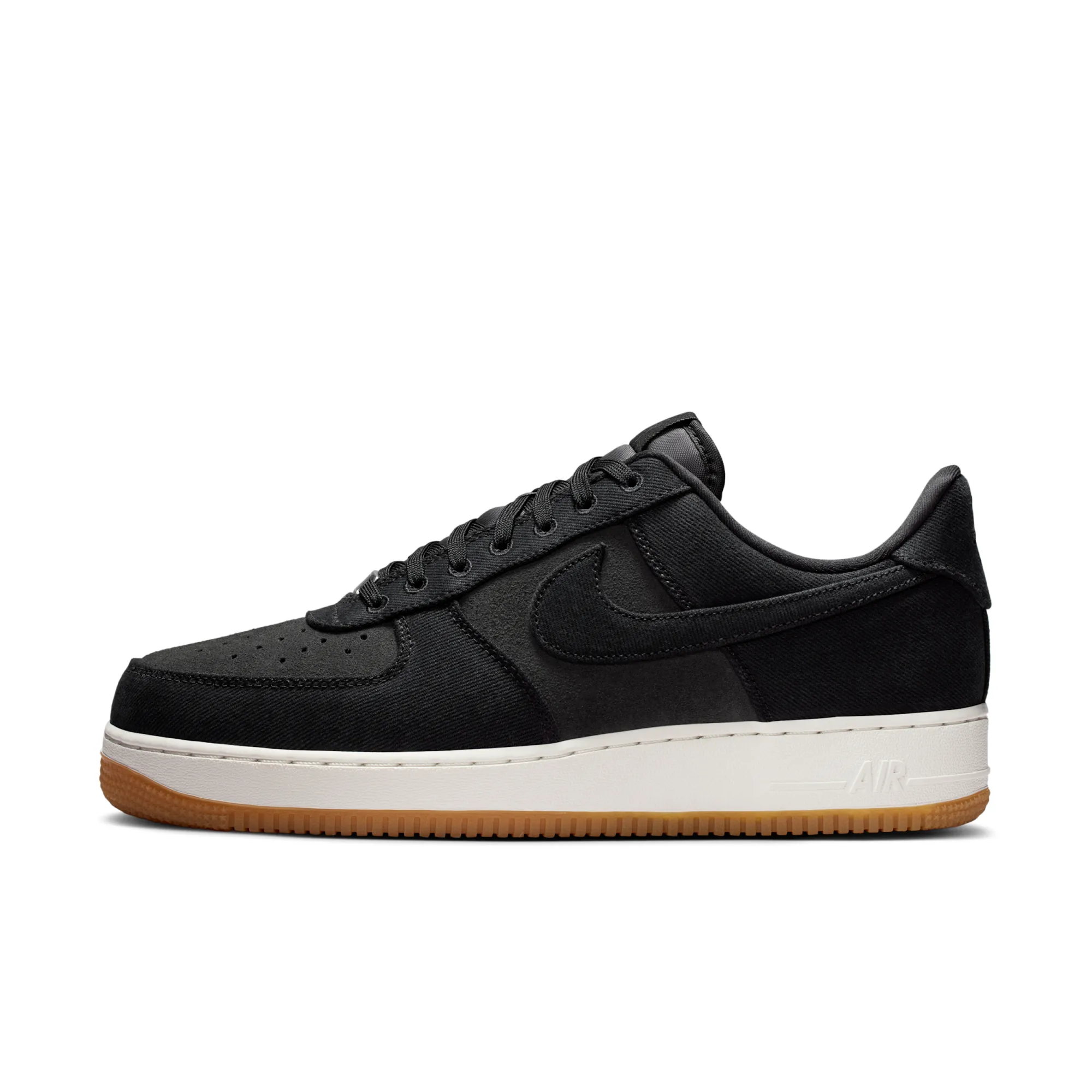 Nike Air Force 1 '07 LV8 'Denim' Men's Shoes - Black