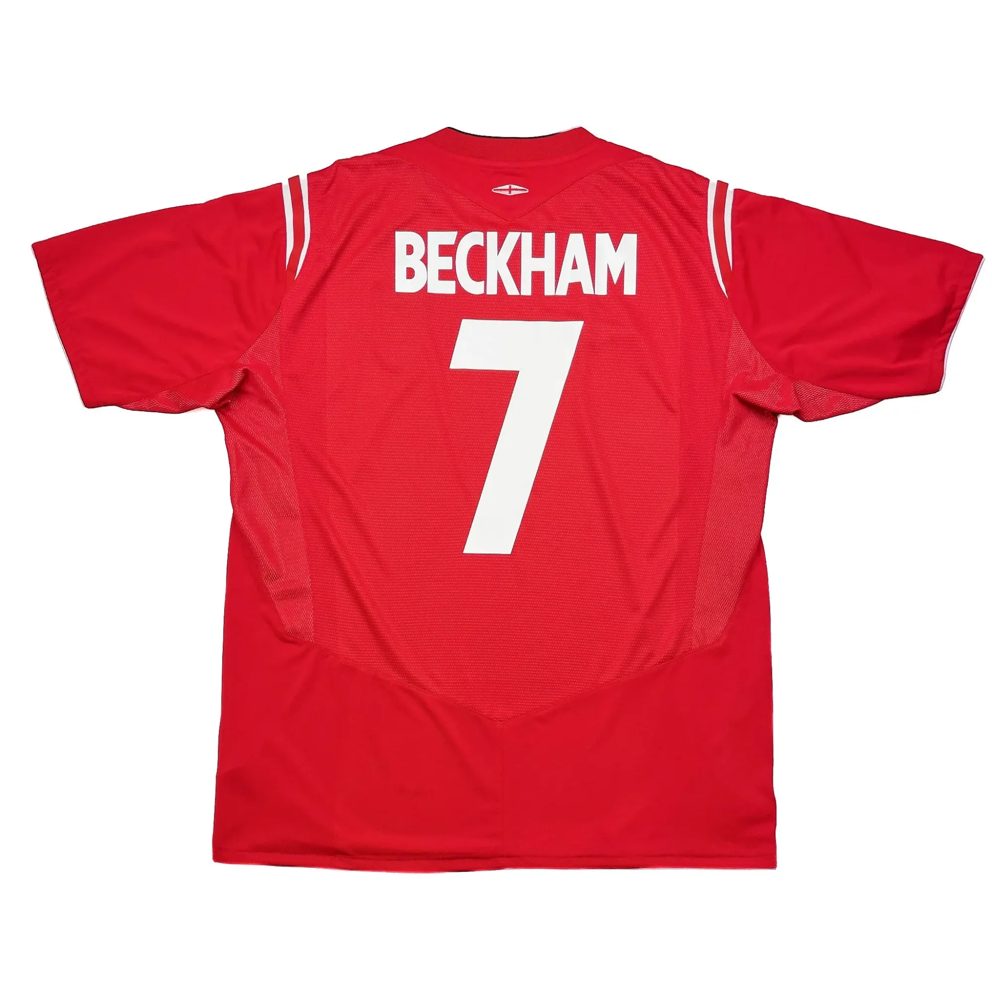 2004/06 England Beckham #7 Away Shirt (XL) Umbro | Cult Kits