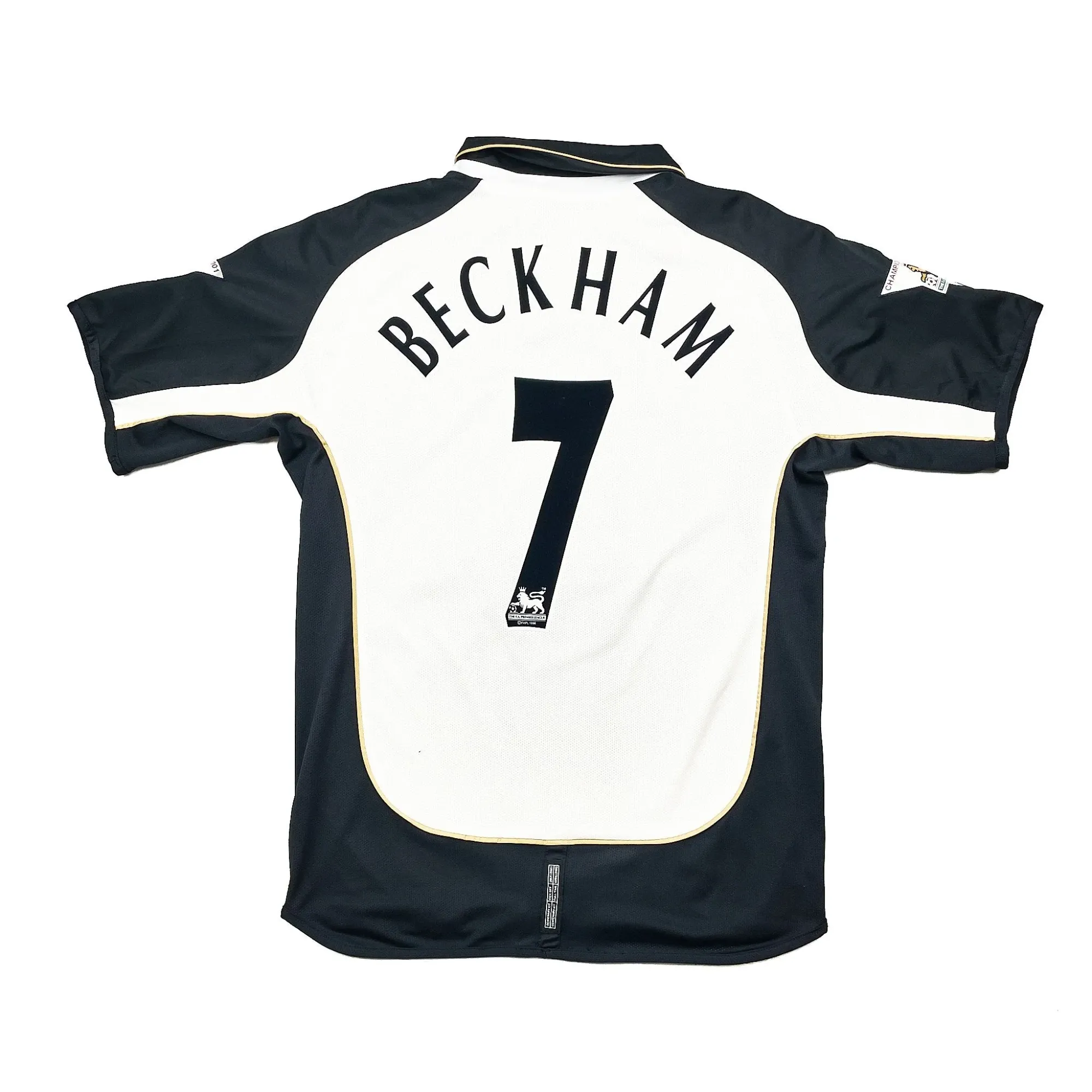 2001/02 Manchester United Beckham #7 *Centenary* Away/Third Shirt (M) Umbro | Cult Kits
