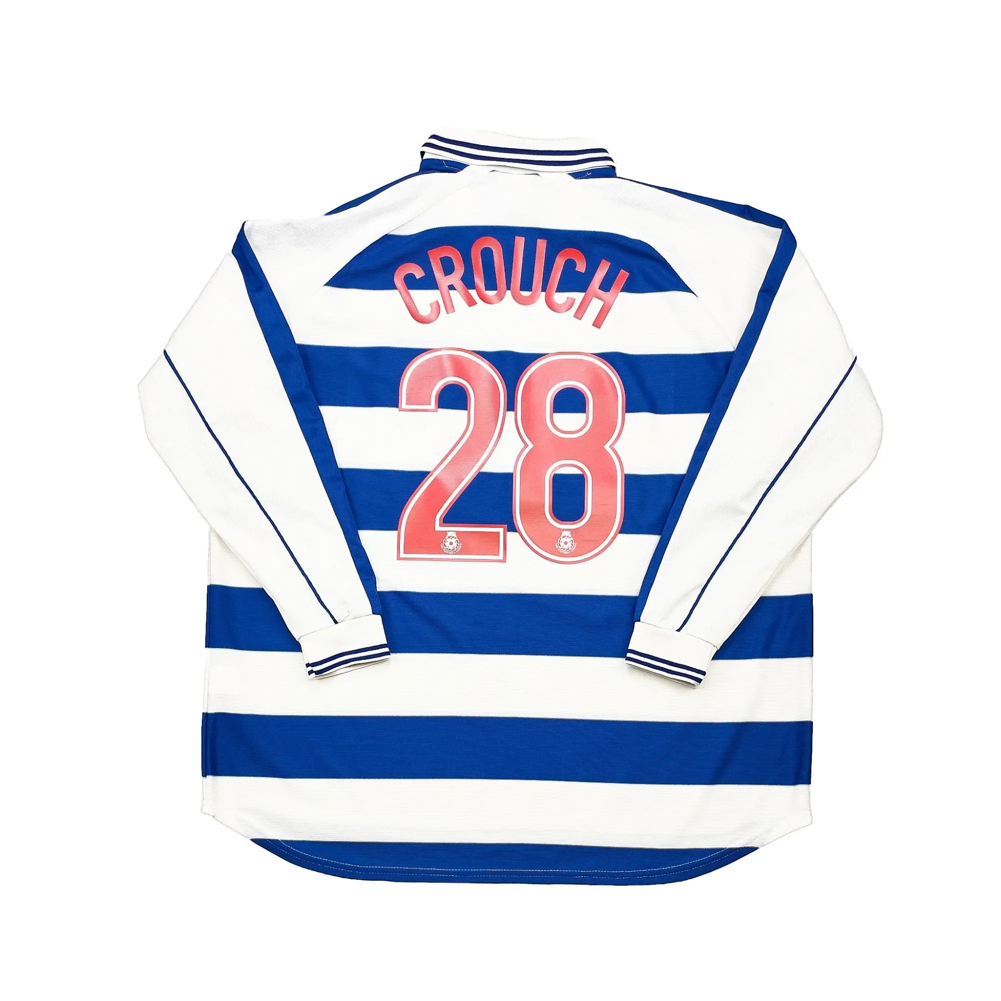 2000/01 QPR Crouch #28 L/S Home Shirt (XXL) Le Coq | Cult Kits