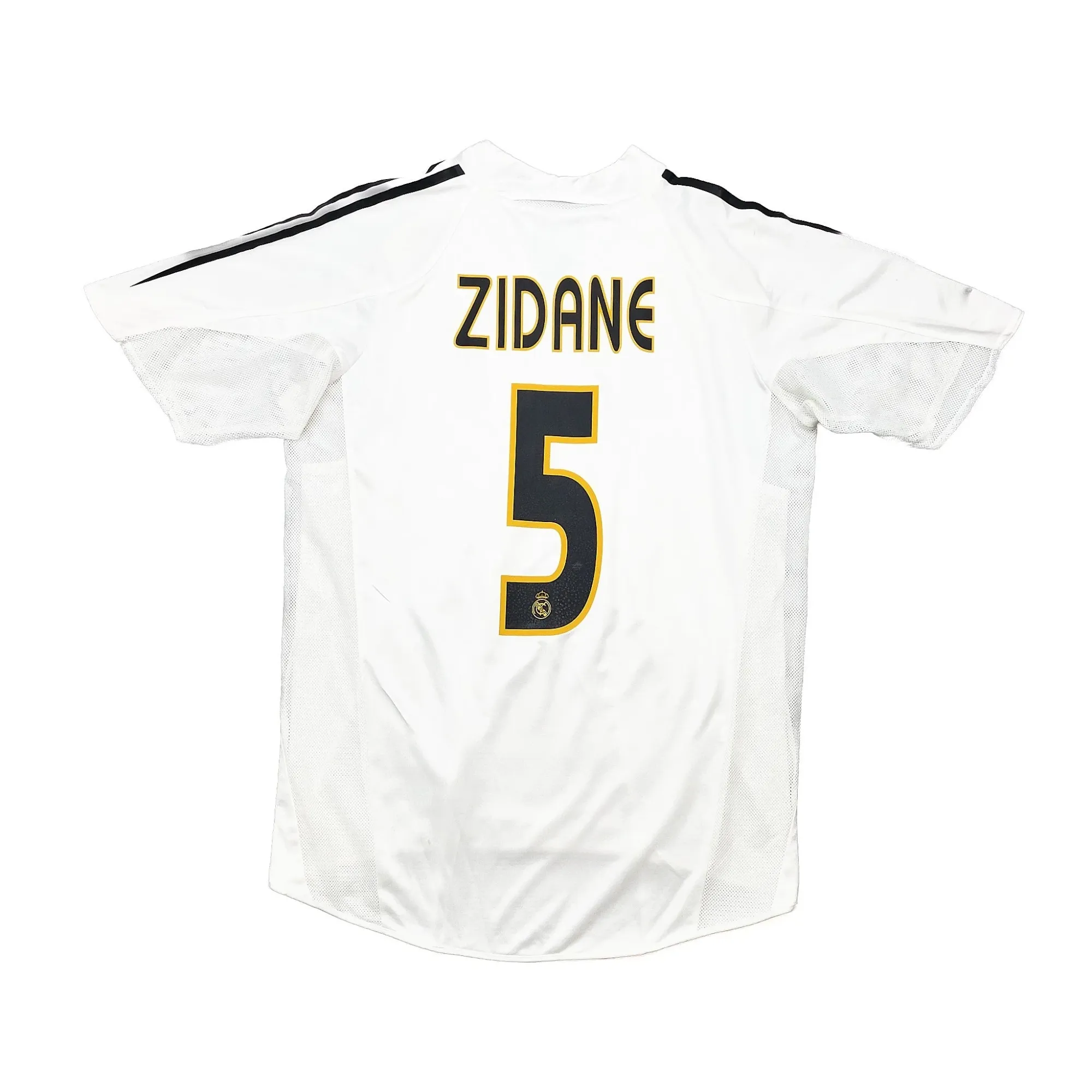 2004/05 Real Madrid Zidane #5 *Player Issue* Home Shirt (M) Adidas | Cult Kits