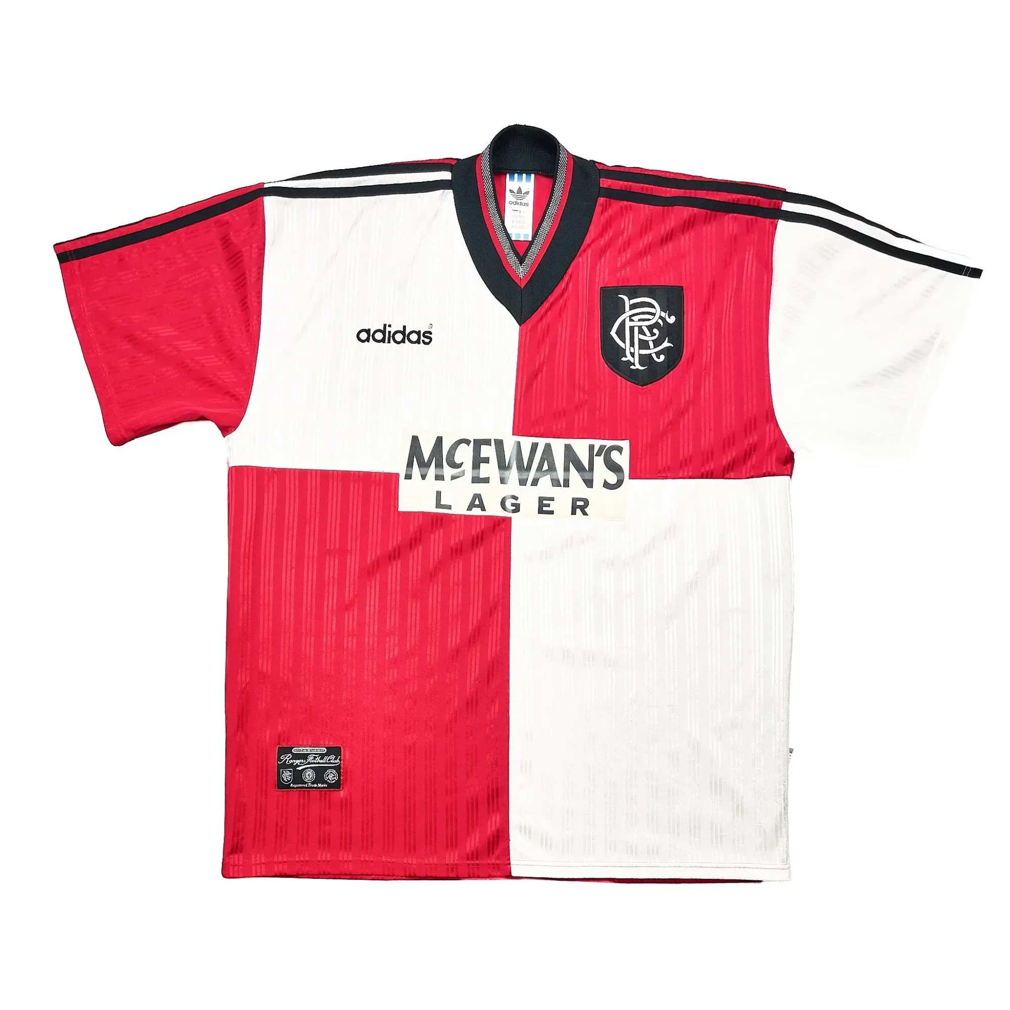 1995/96 Rangers Away Shirt (XXL) Adidas | Cult Kits