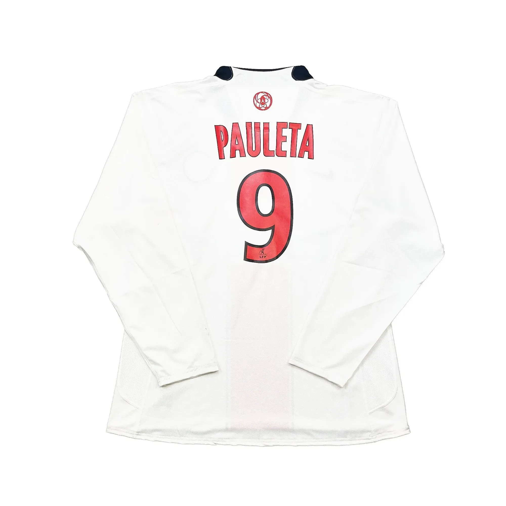 2007/08 PSG Pauleta #9 *Player Issue* L/S Away Shirt (XL) Nike | Cult Kits