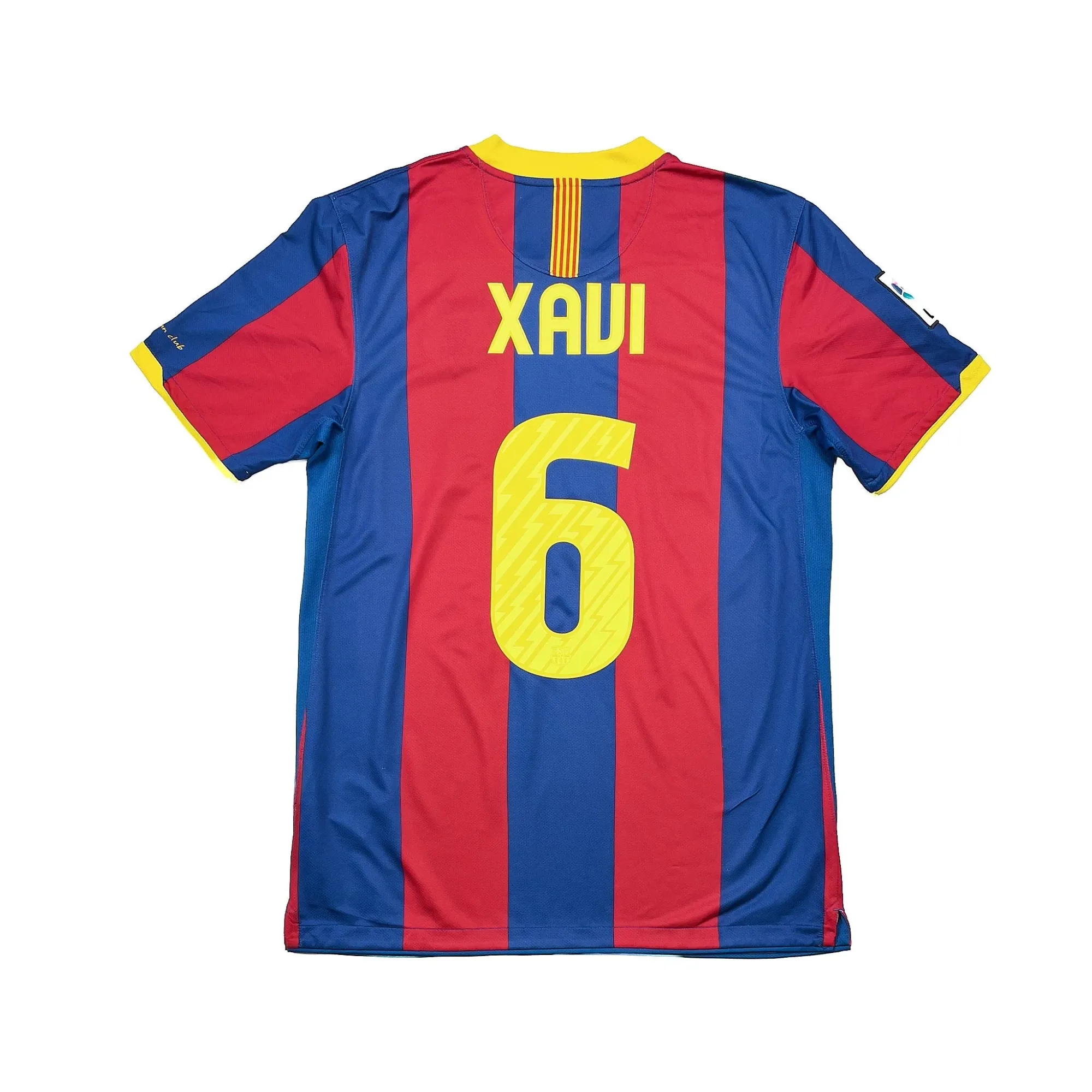 2010/11 Barcelona Xavi #6 Home Shirt (M) Nike | Cult Kits