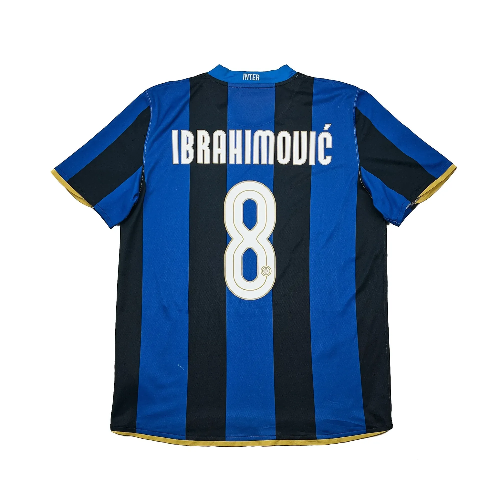 2008/09 Inter Milan Ibrahimovic #8 Home Shirt (L) Nike | Cult Kits