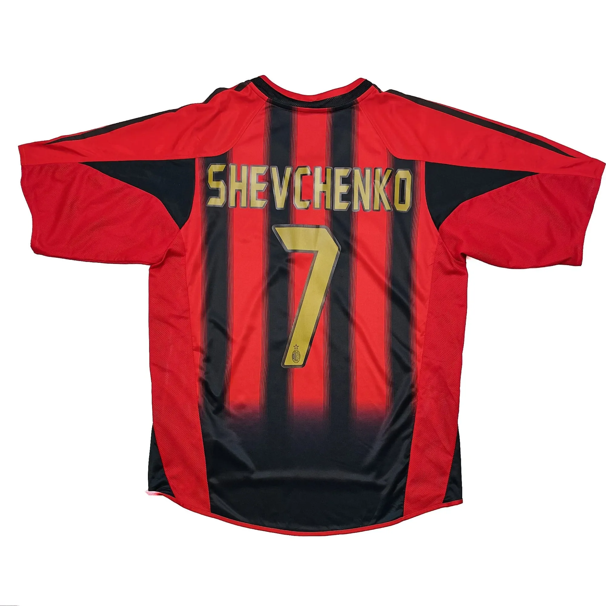 2004/05 AC Milan Shevchenko #7 Home Shirt (M) Adidas | Cult Kits