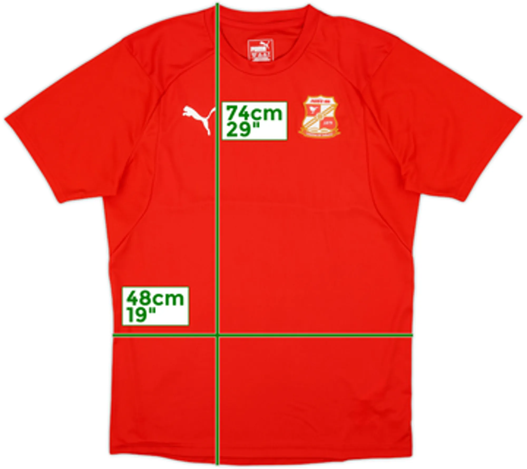 2018-19 Swindon Puma Training Shirt - 10/10 - (M)