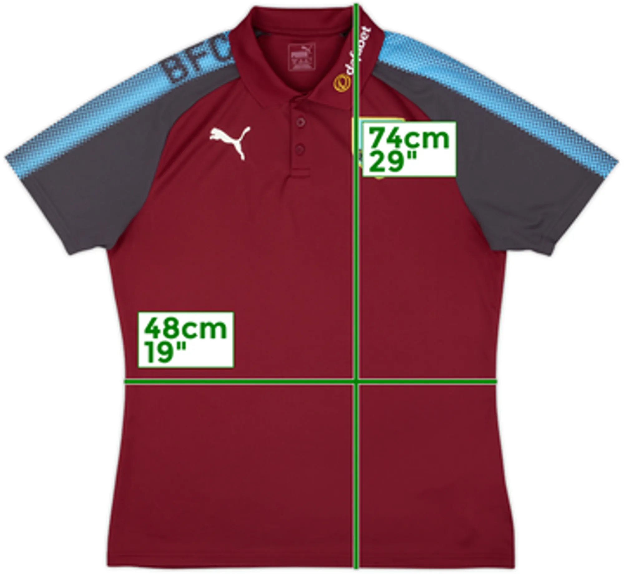 2017-18 Burnley Puma Polo Shirt - 10/10 - (Women's L)